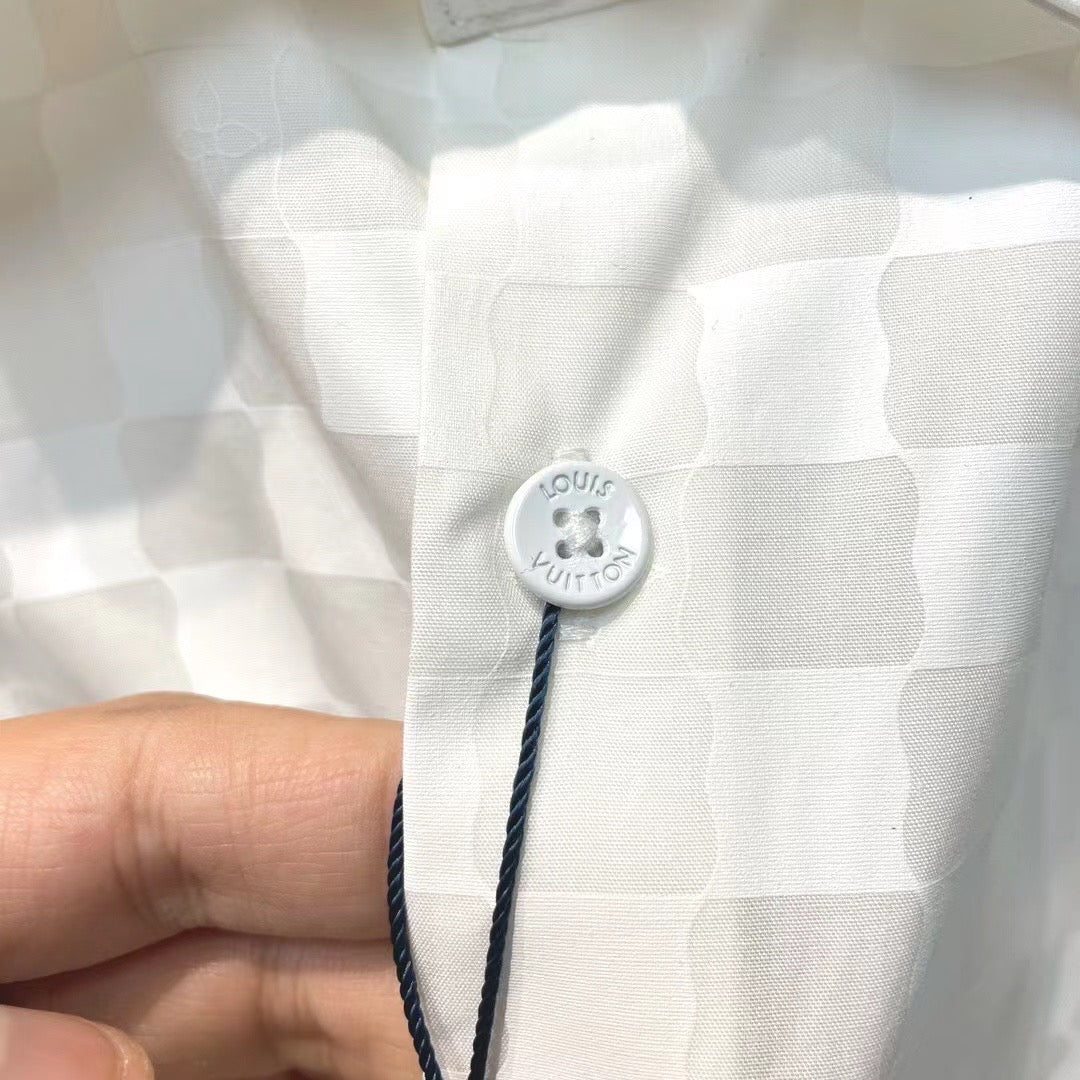 LV cotton short sleeve shirt