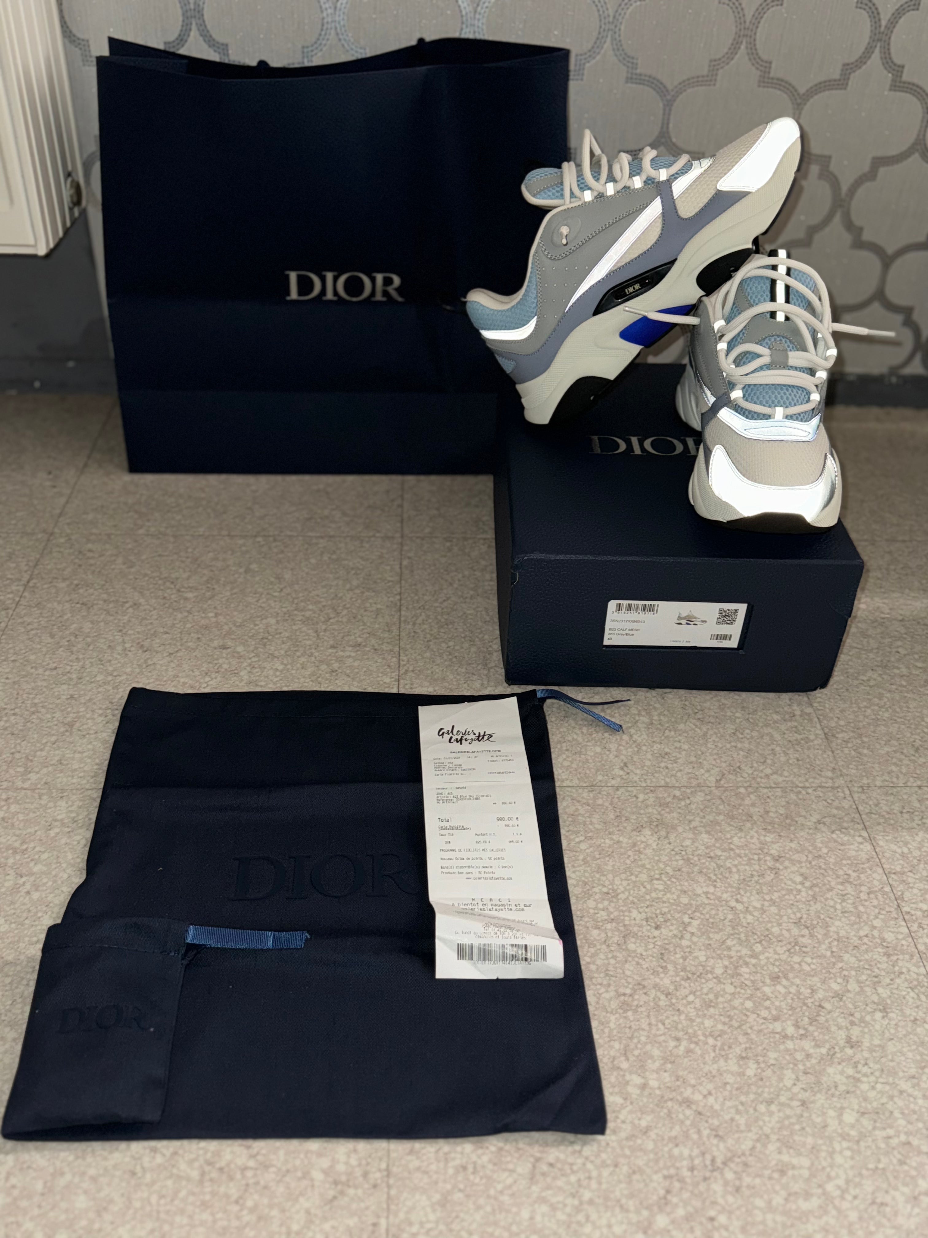 B22 calf mesh Blue Sky 2023 facture ( modele pousse )