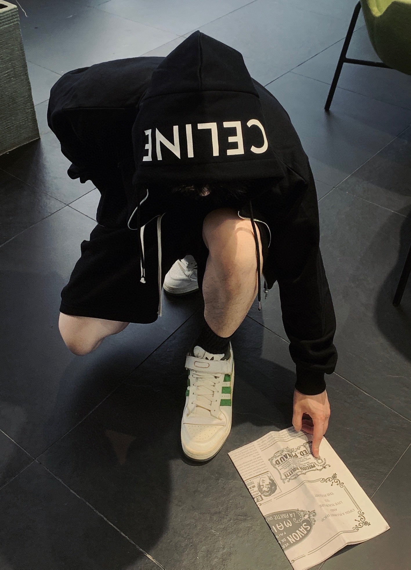 Sweatshirt CLN schwarz 2