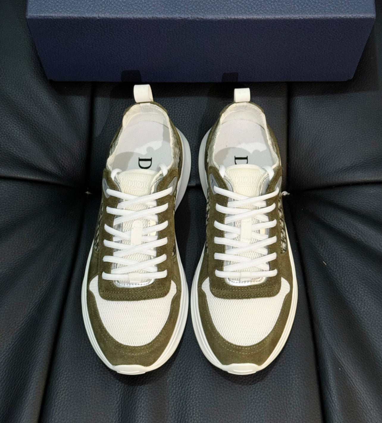 Sneakers B25 olive facture