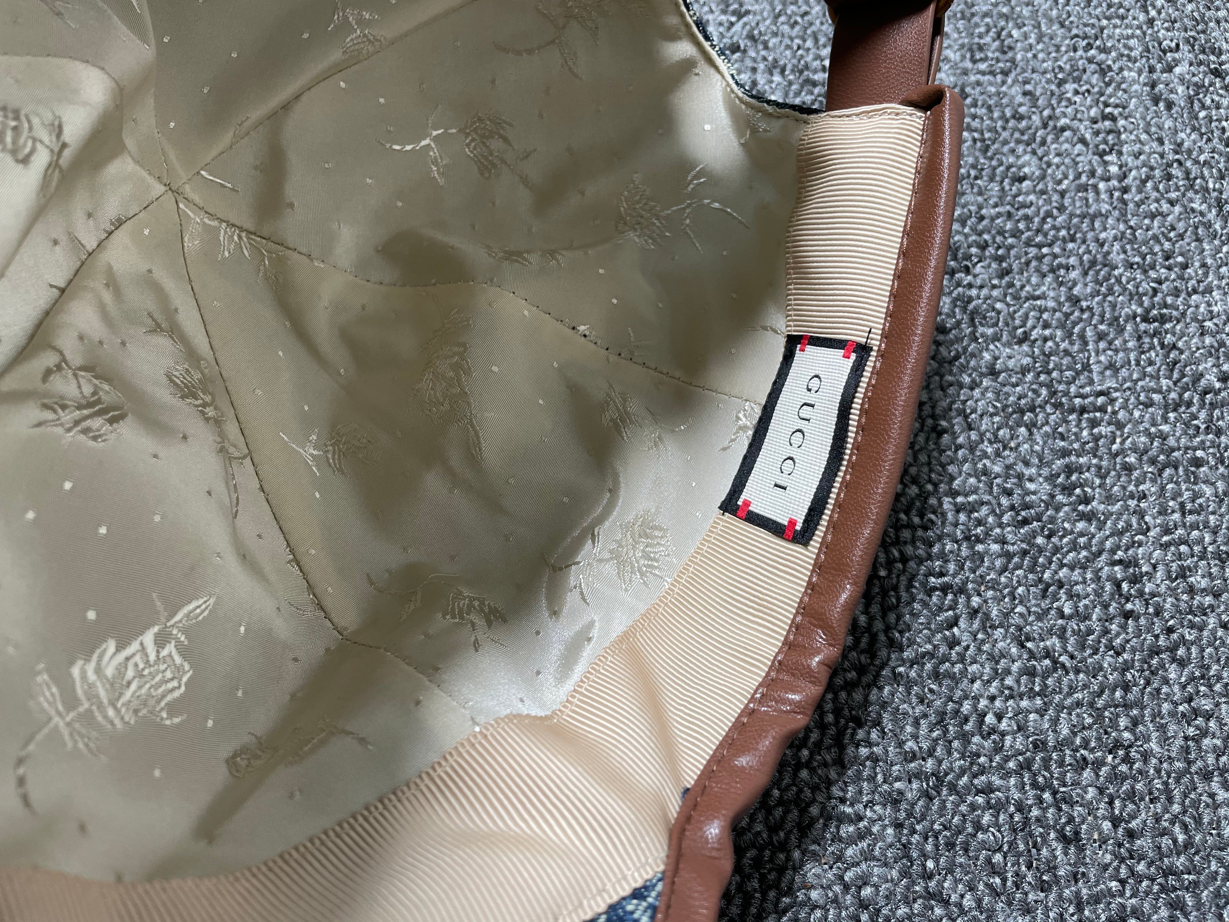 Gg jean cap with ticket