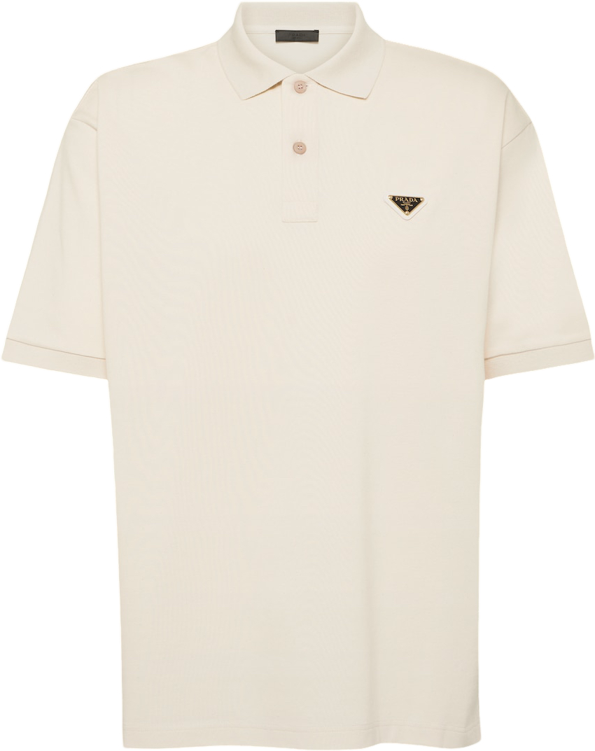 Beige Prd Polo Set