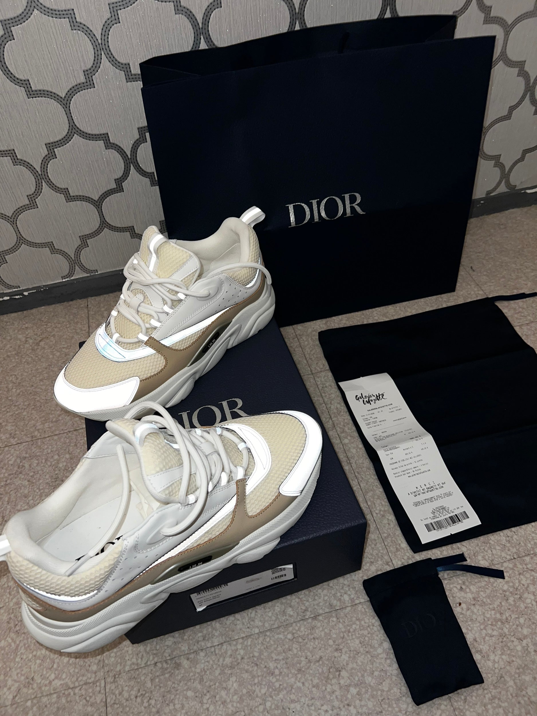 Sneakers b22 beige facture