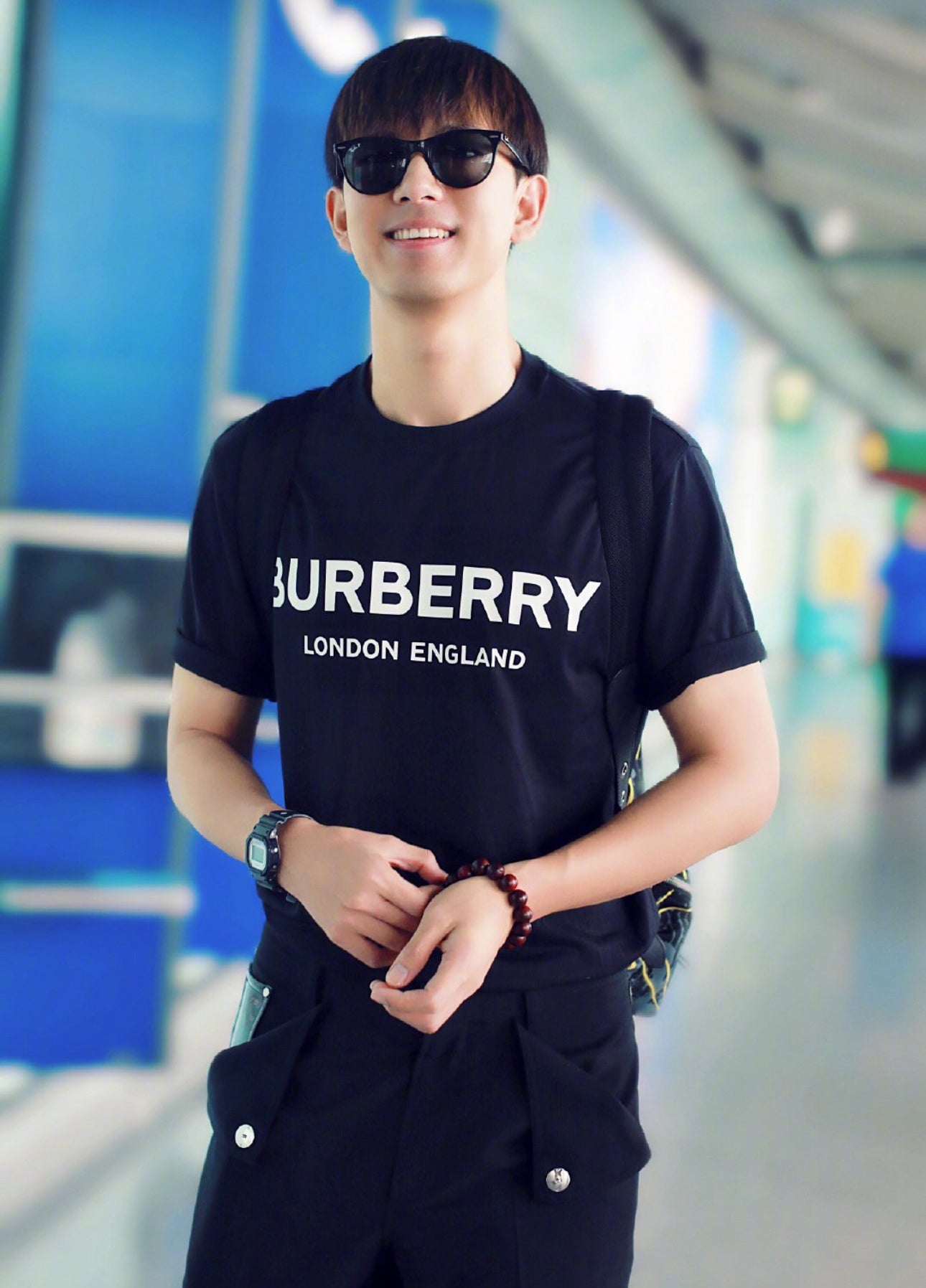 T-shirt brb London Imprime