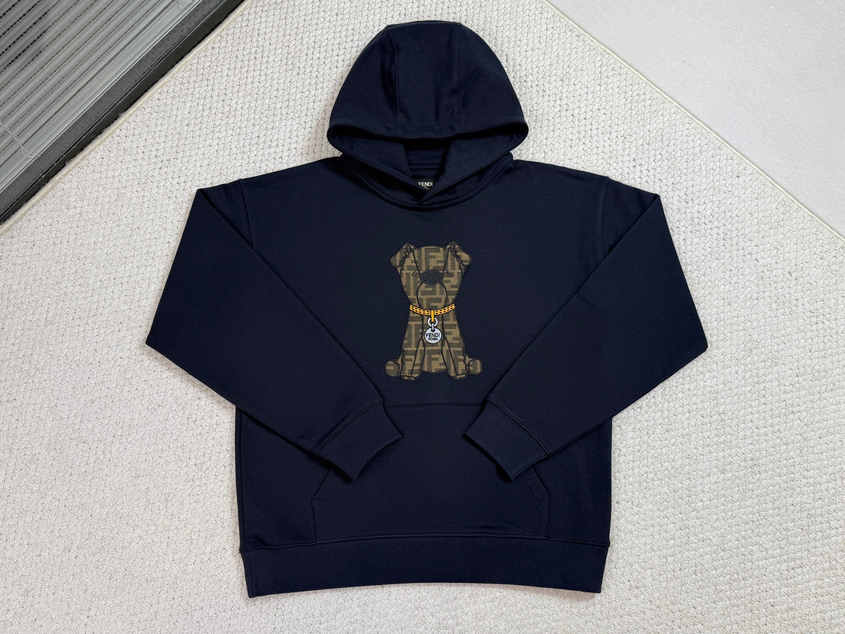 Sweat Cotton bleu dog FF
