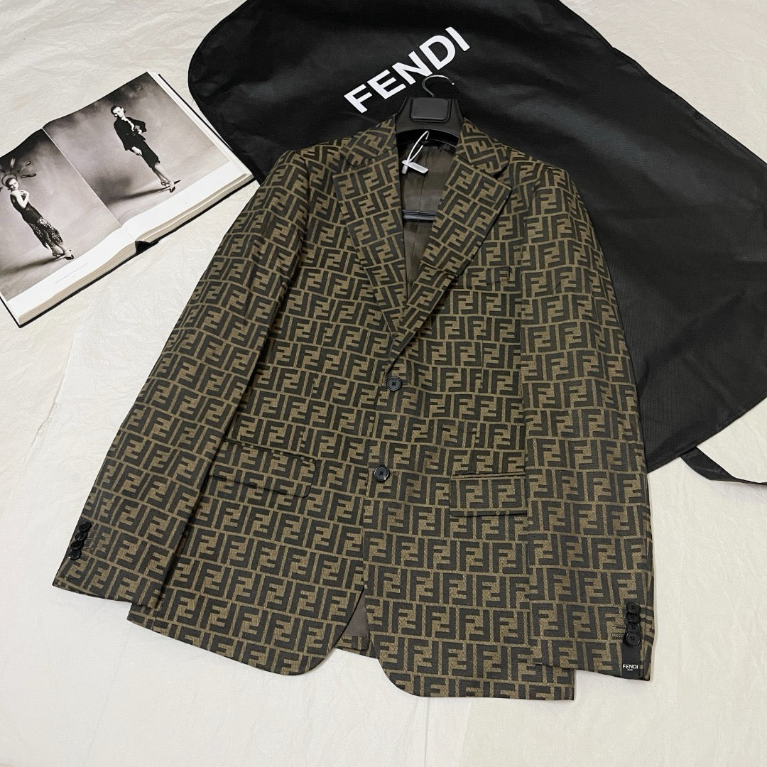Blouson marron FF