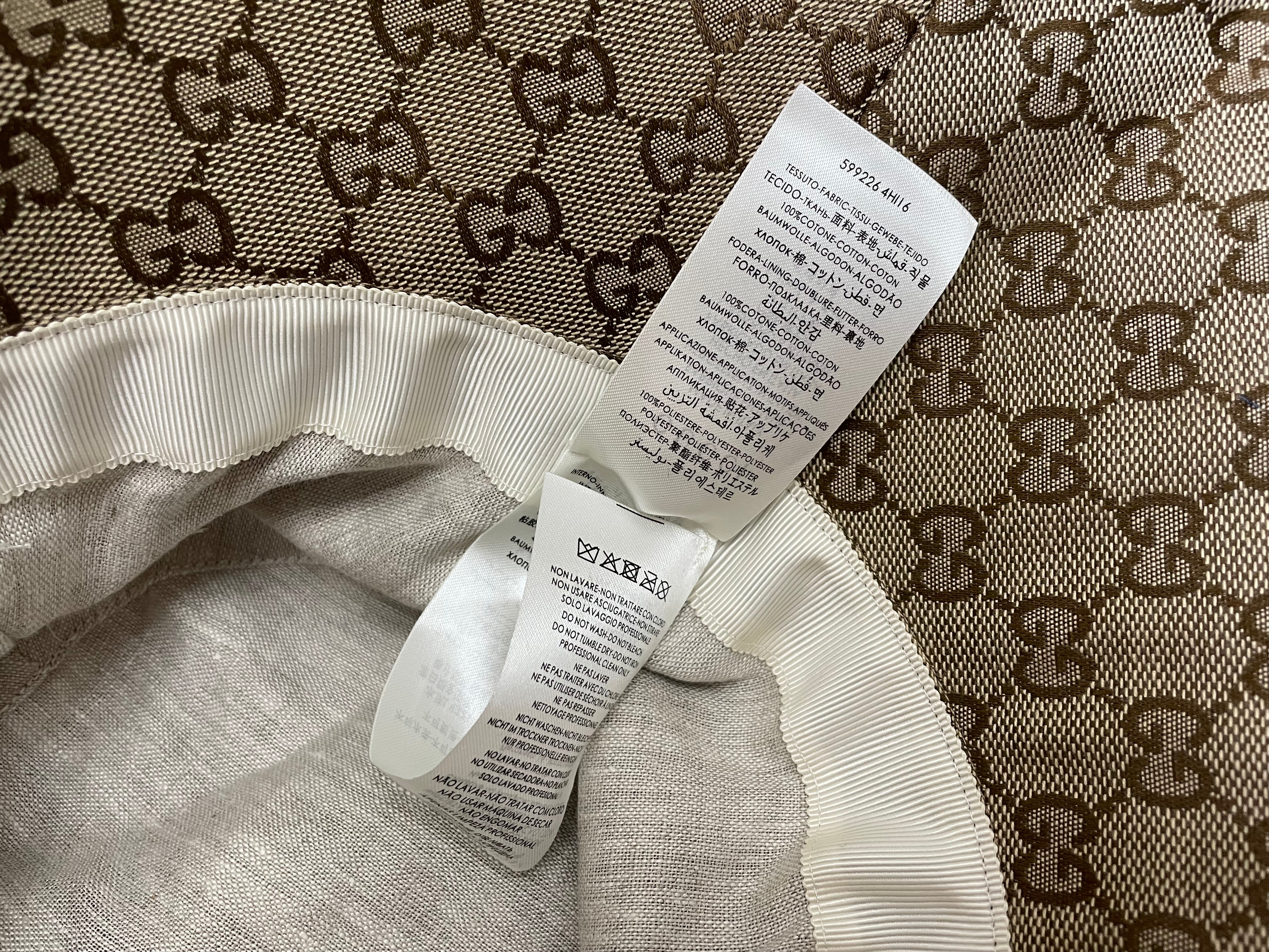 Bob GG femme marron avec Ticket de caisse