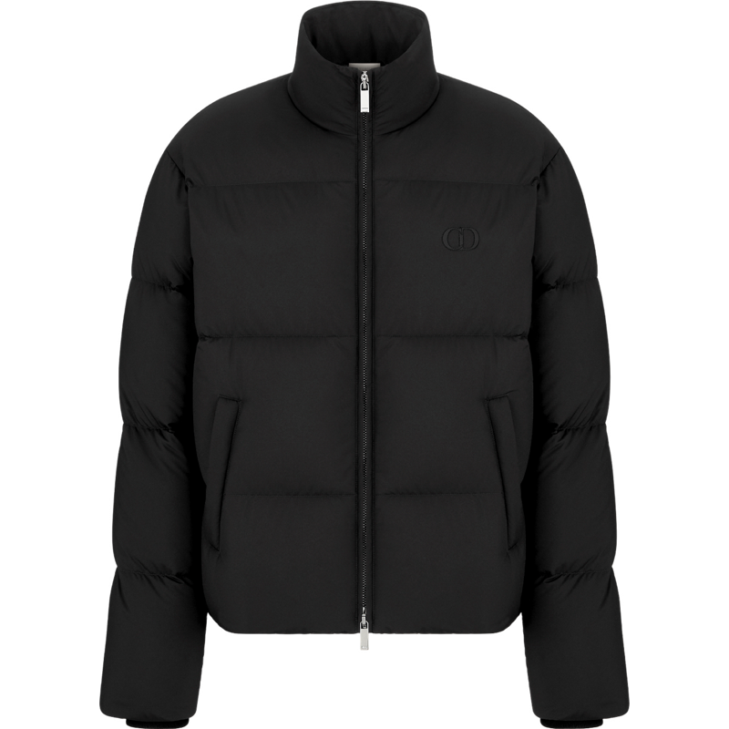 Doudoune cd oblique Jacquard coton mélange