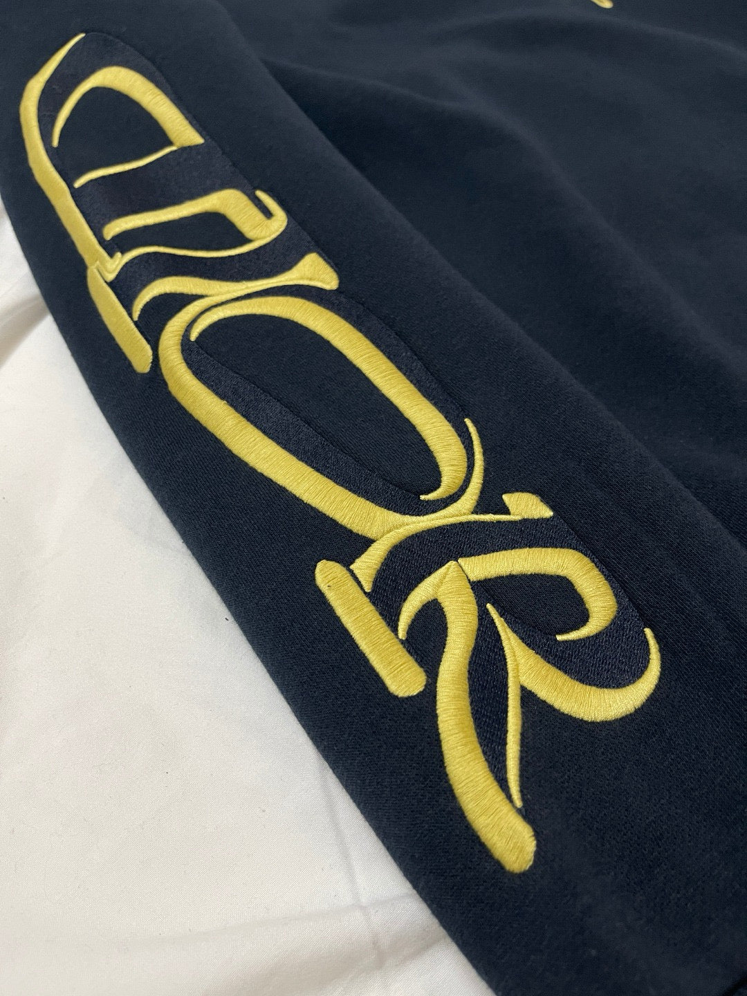 Sweat-shirt CD AND LEWIS HAMILTON Molleton de coton bleu marine