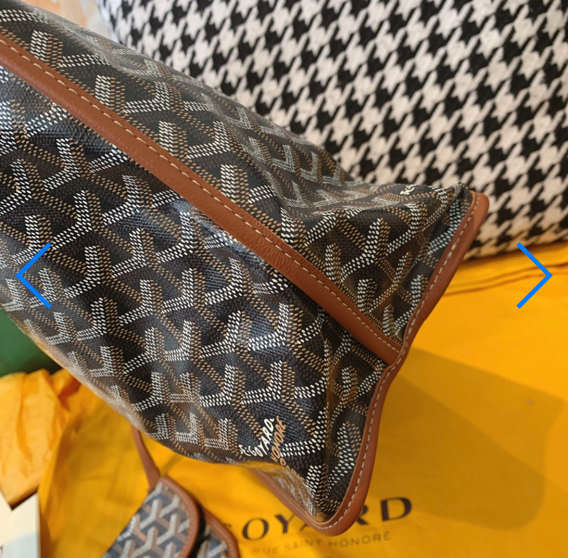 Sac Anjou GM brown facture