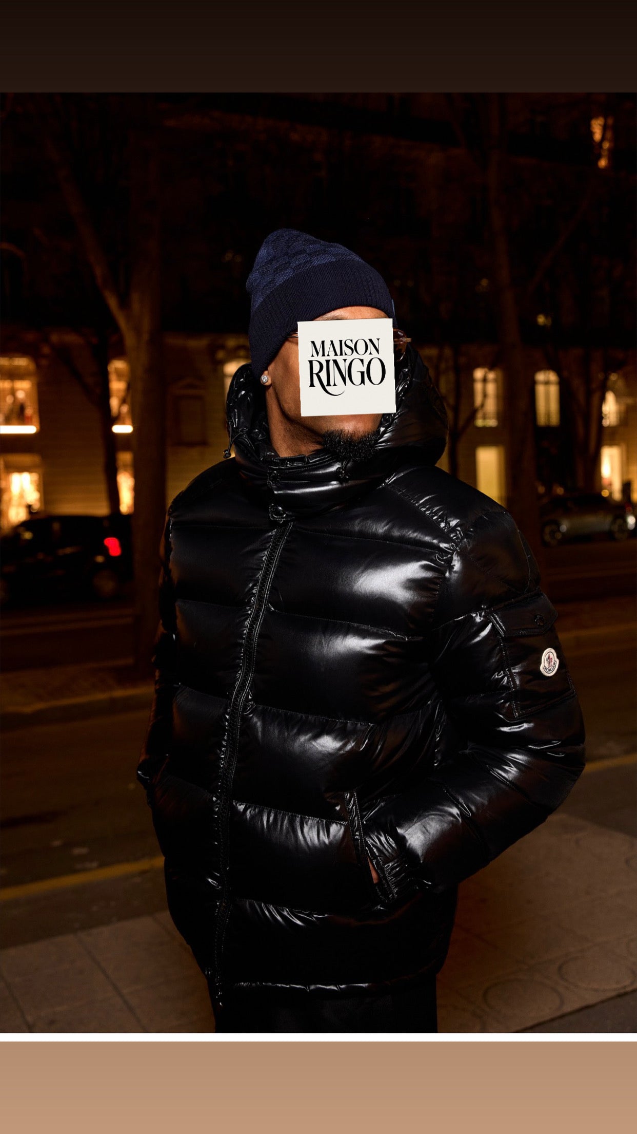 Doudoune Moncl’r Maya noir 10/10 ⚡️📦🚚 V3S