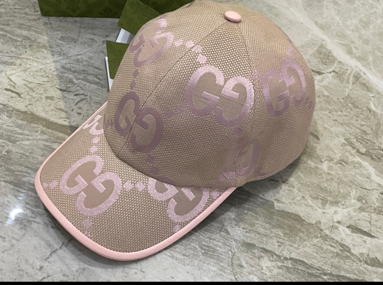 Jumbo pink cap
