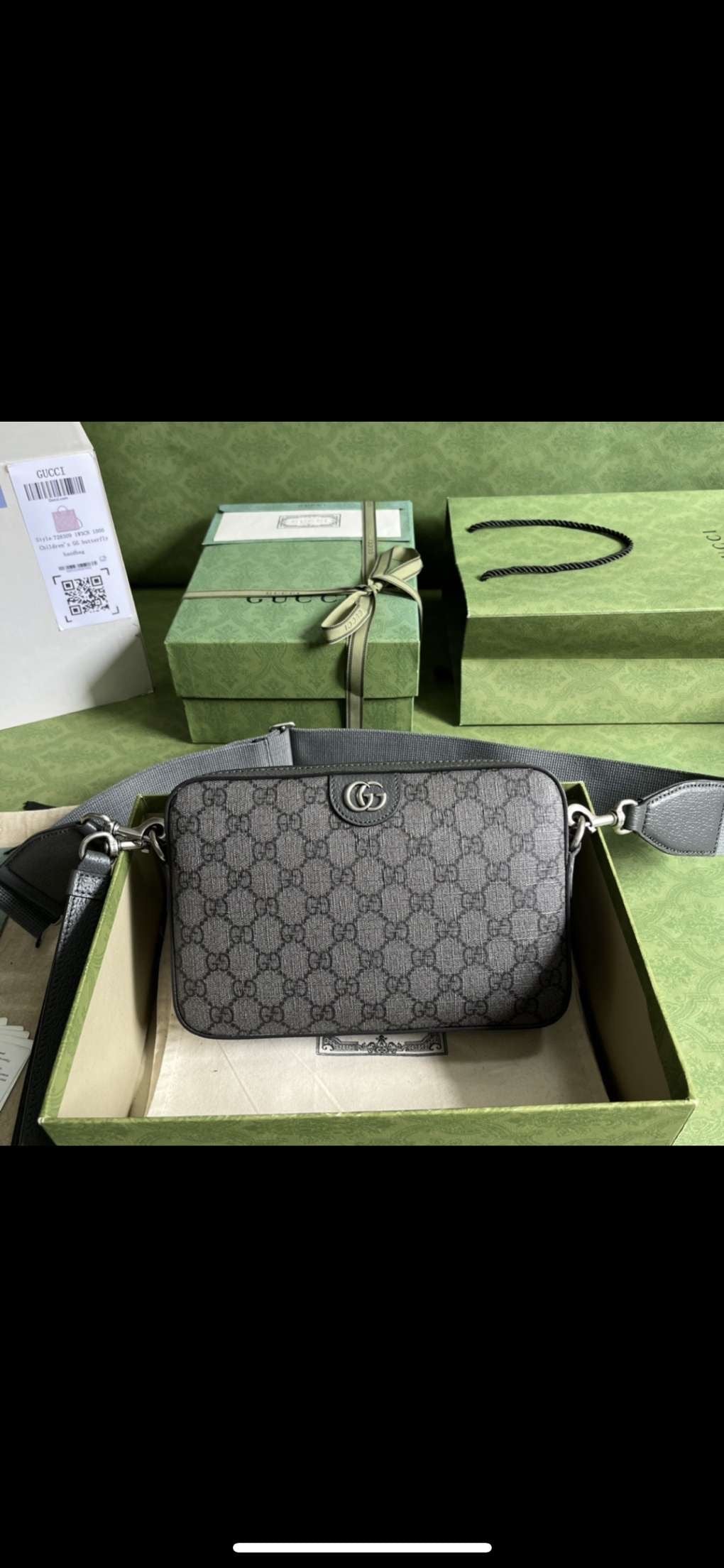 Gg grey bag