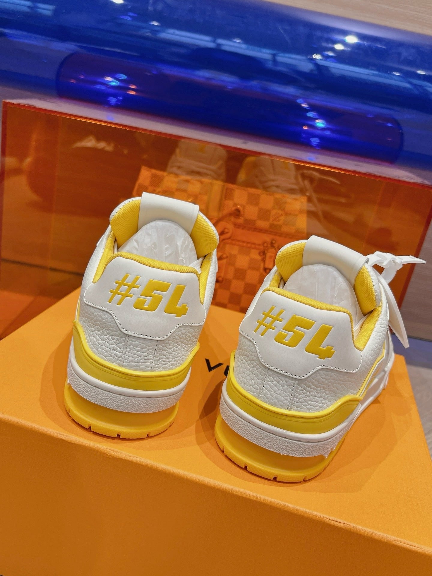 Lv trainers blanche/orange facture