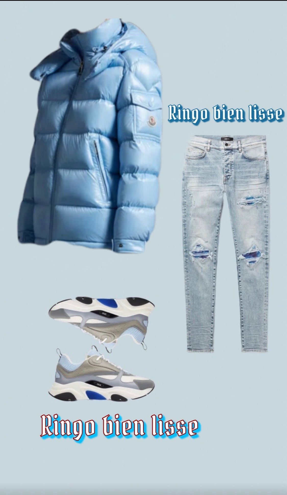 Style 9 hiver blue Sky