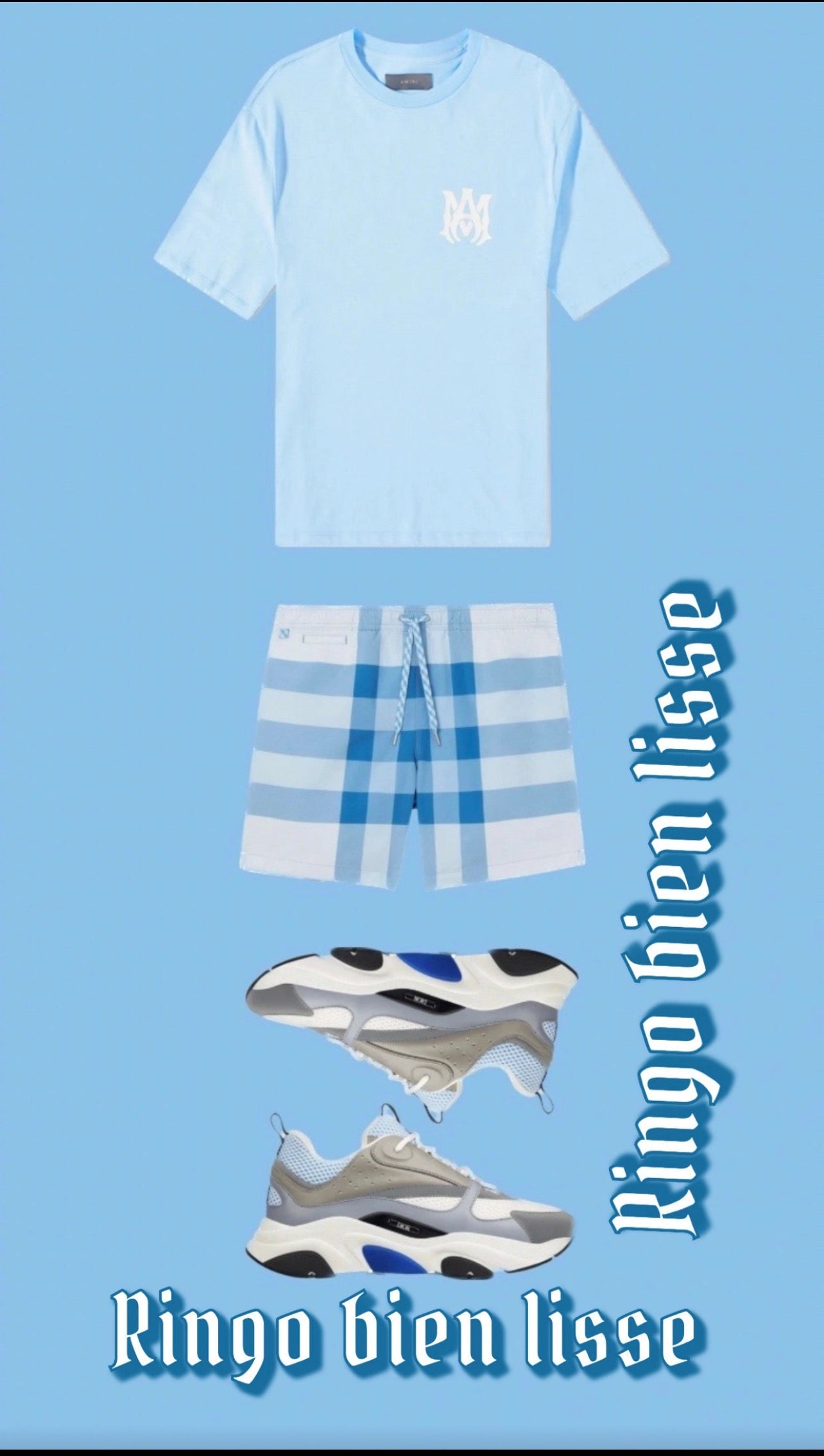 Baby blue style