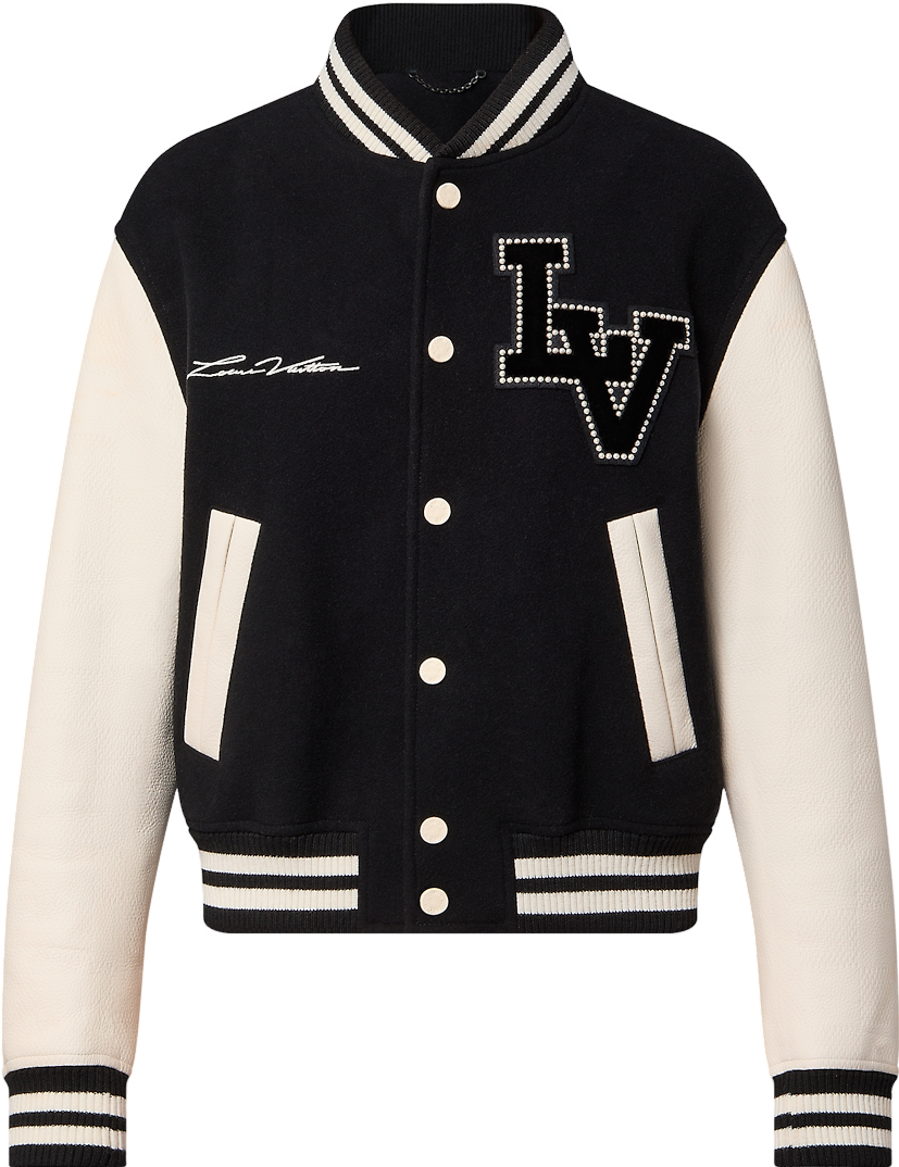 Lv varsity signature jacket