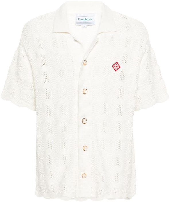 Casab Wavy Gradient Pattern Shirt