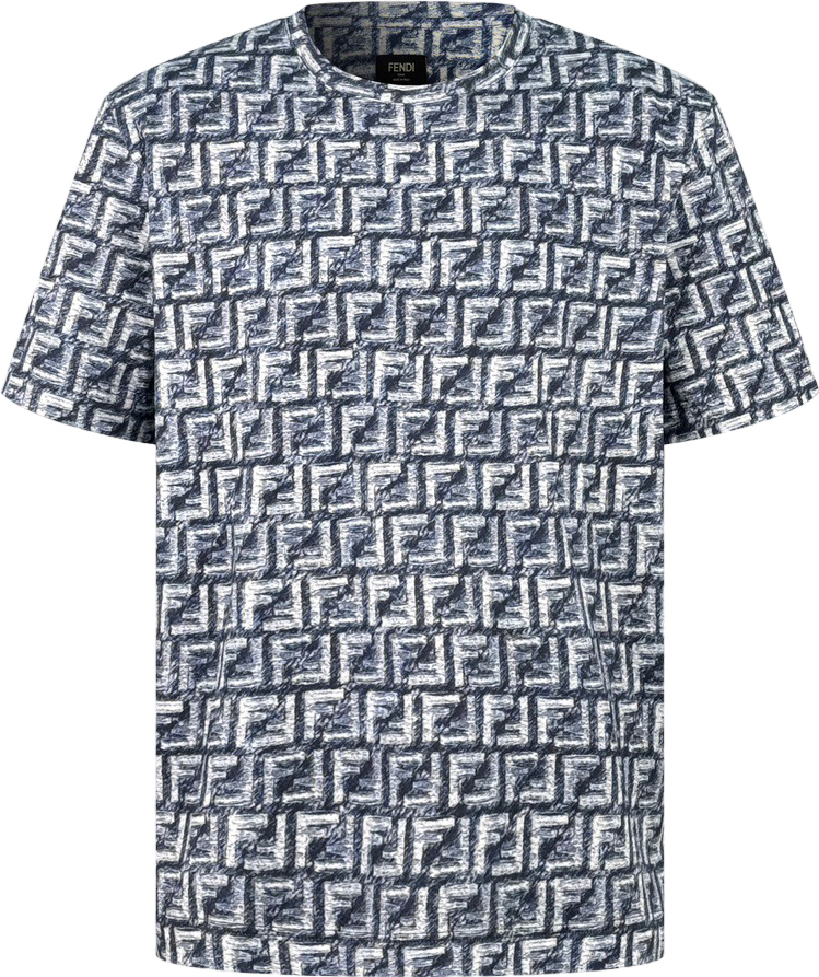 Blaues FF-T-Shirt