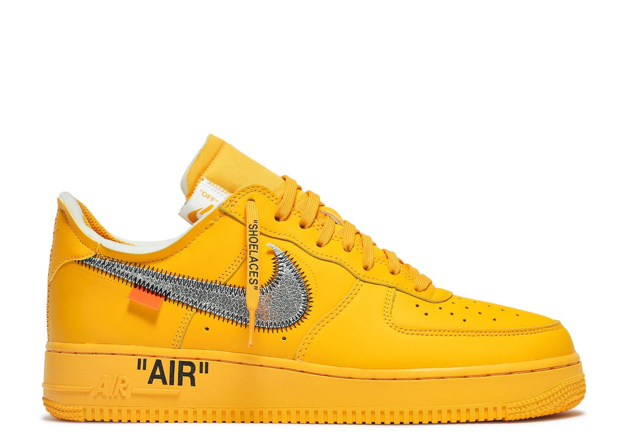 Air Force 1 Low Off-White ICA University Gold