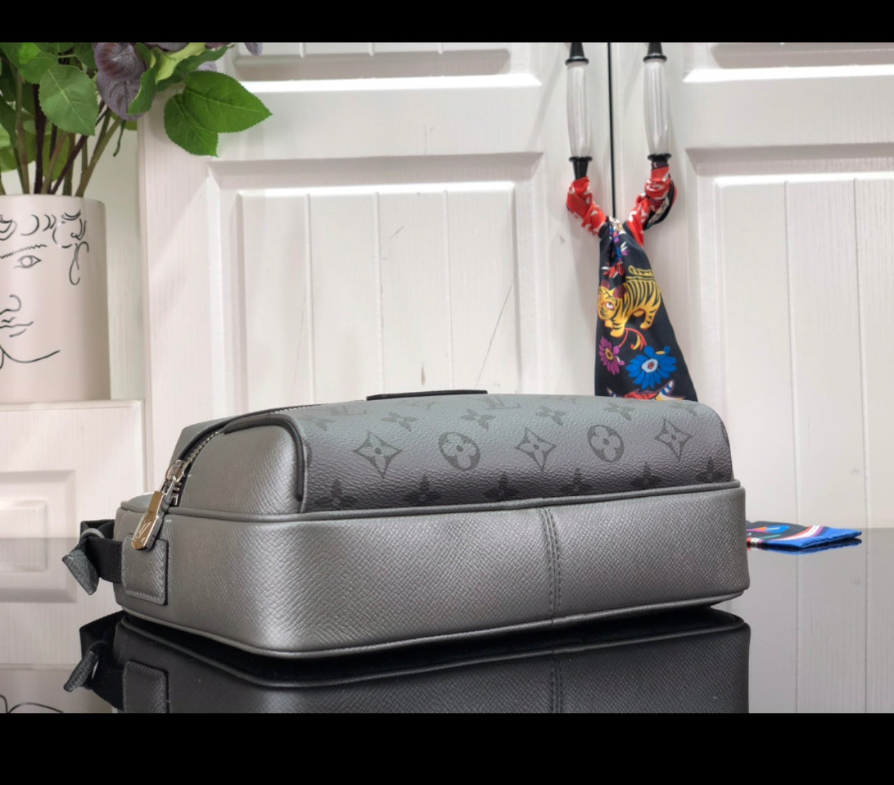 Lv Outdoor-Tasche graue Taigarama-Rechnung