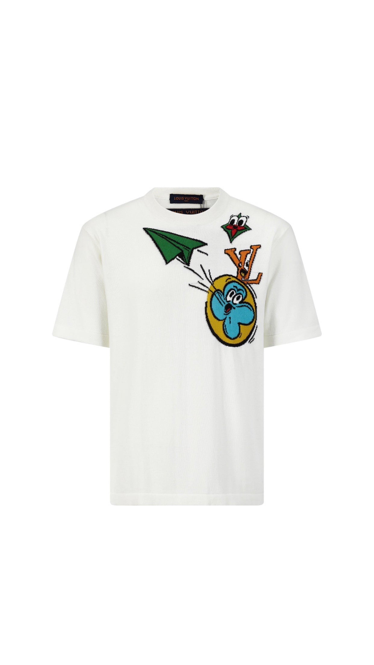 T shirt Lv blanc