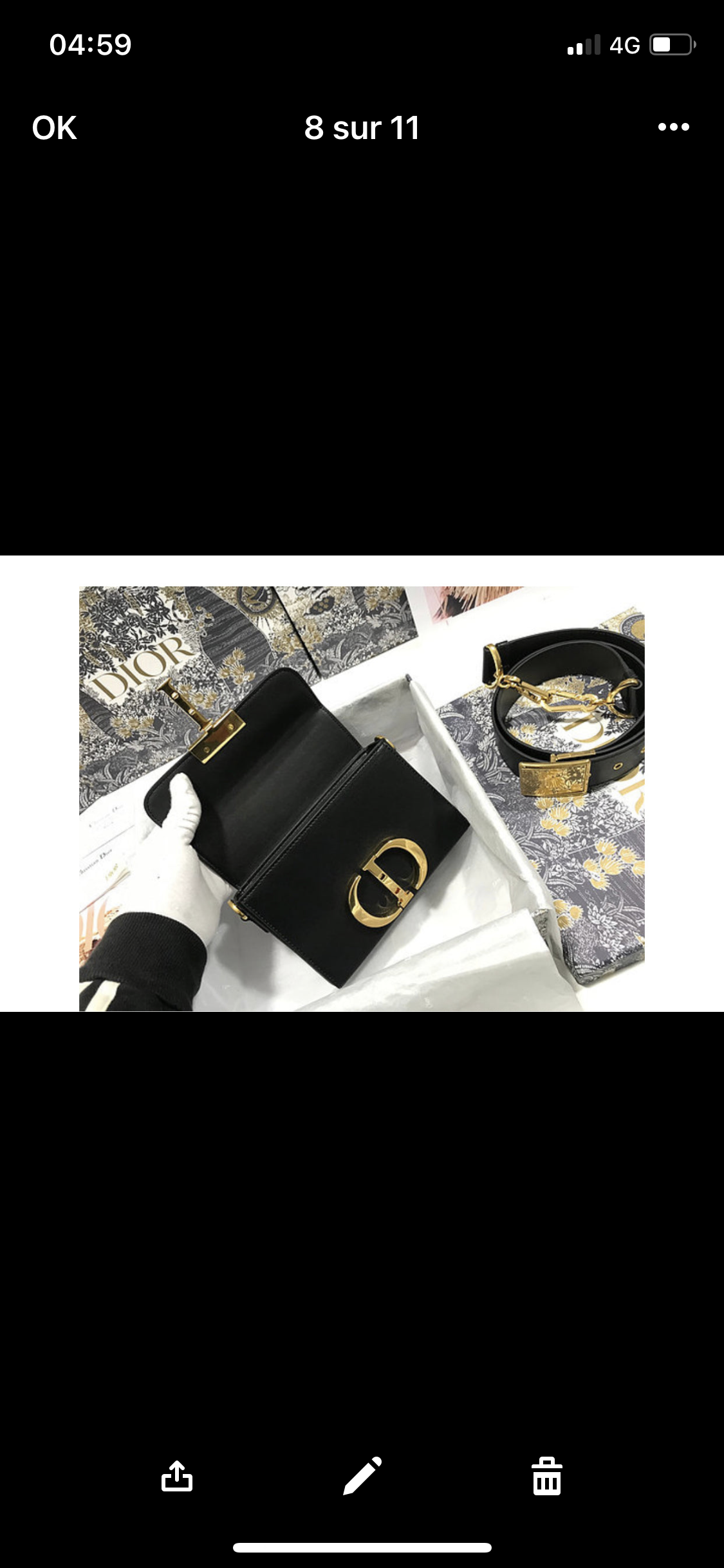 Sac Montaigne mini facture