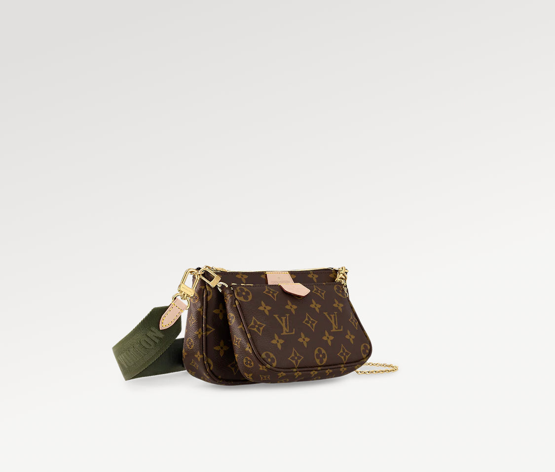 Sac multipochette kaki facture