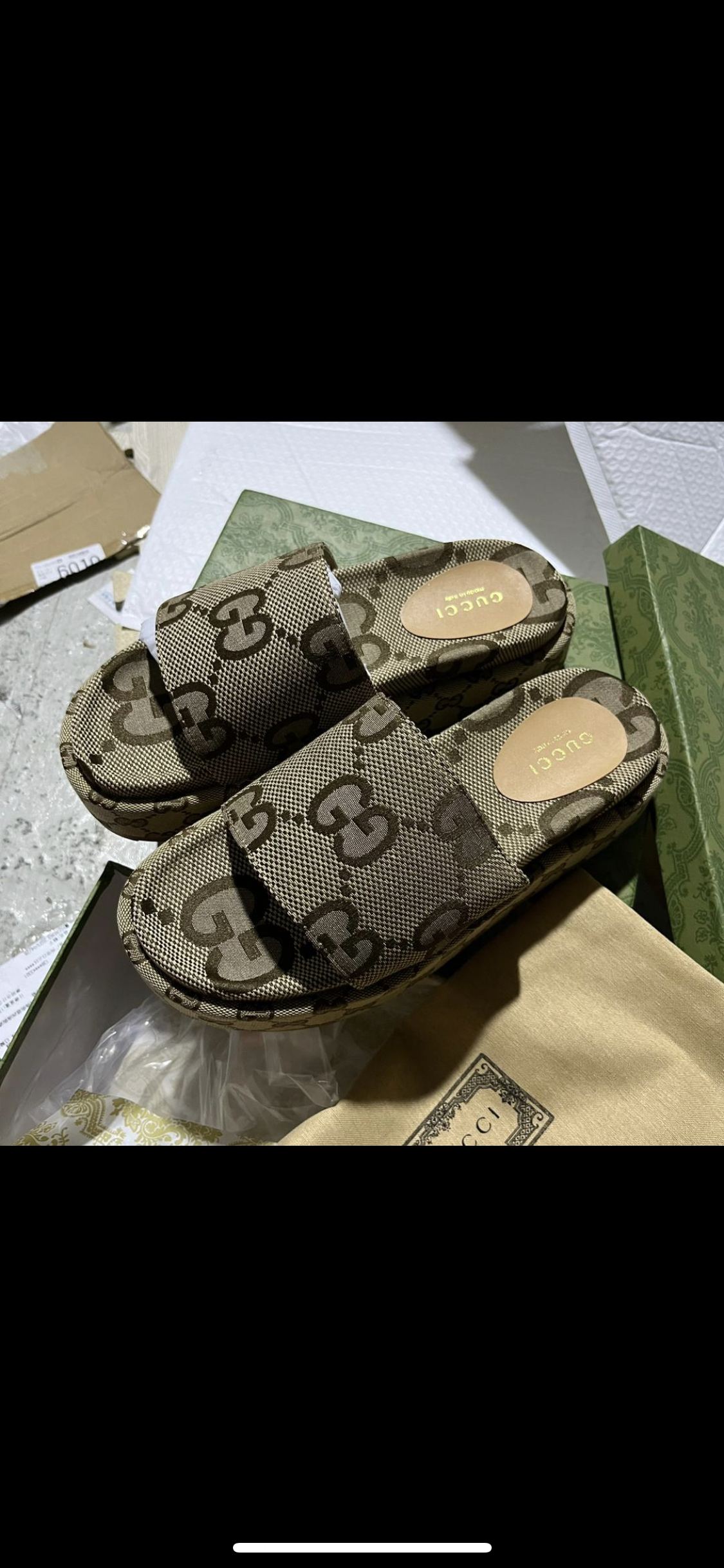 Gg platform mules invoice