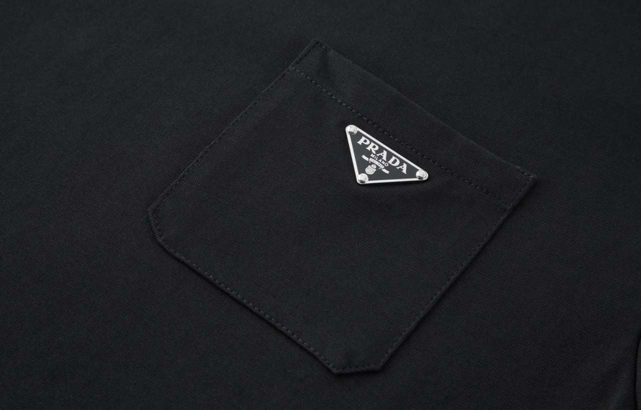Black oversized Prd t-shirt