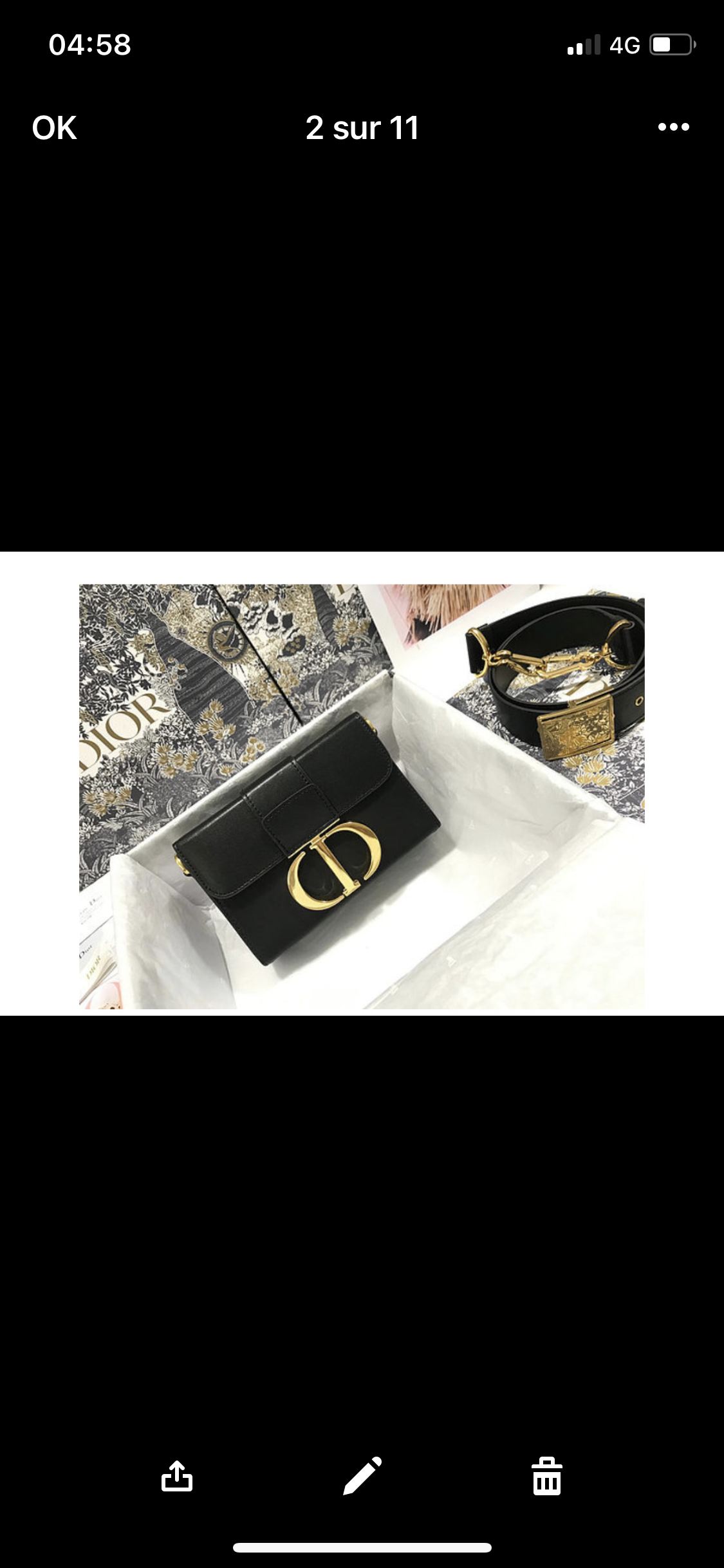 Sac Montaigne mini facture