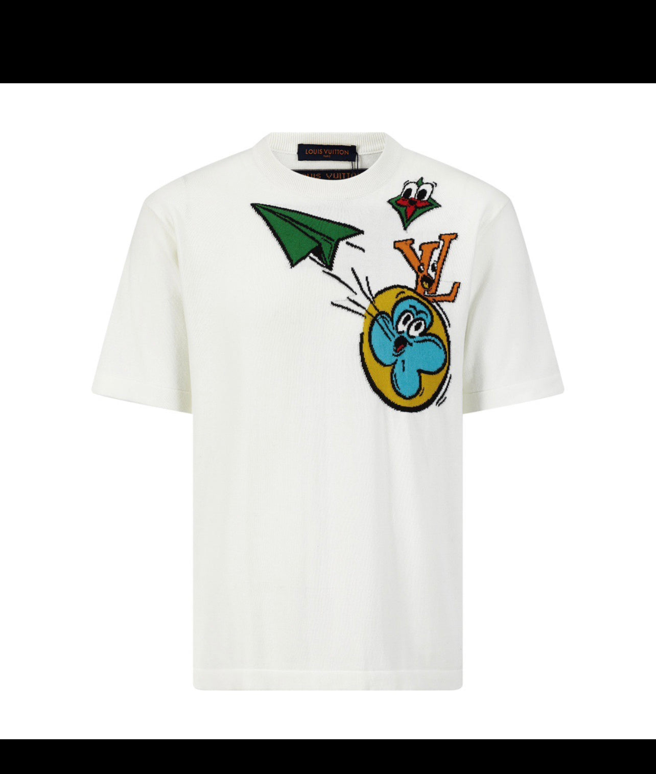 T shirt Lv blanc