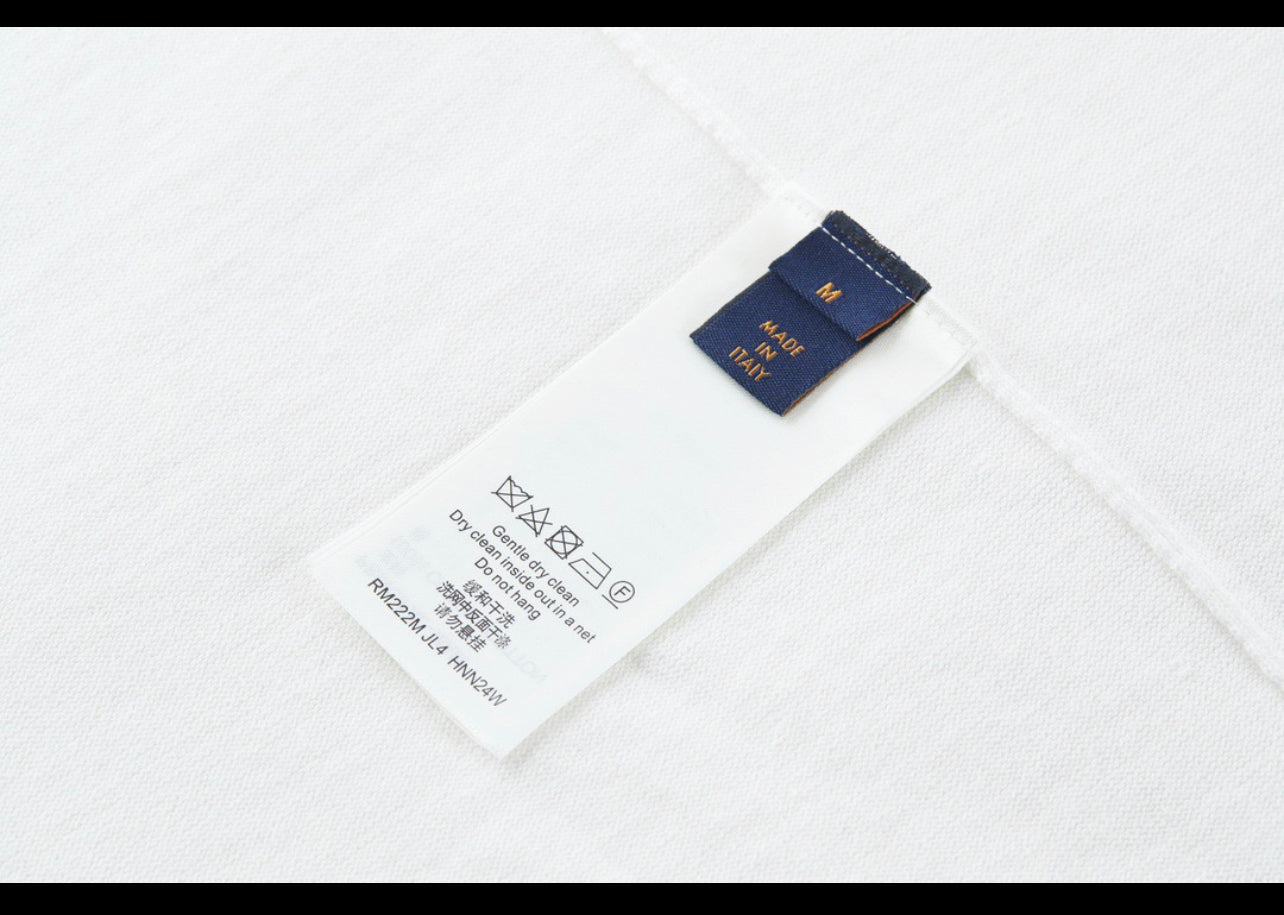 T shirt Lv blanc