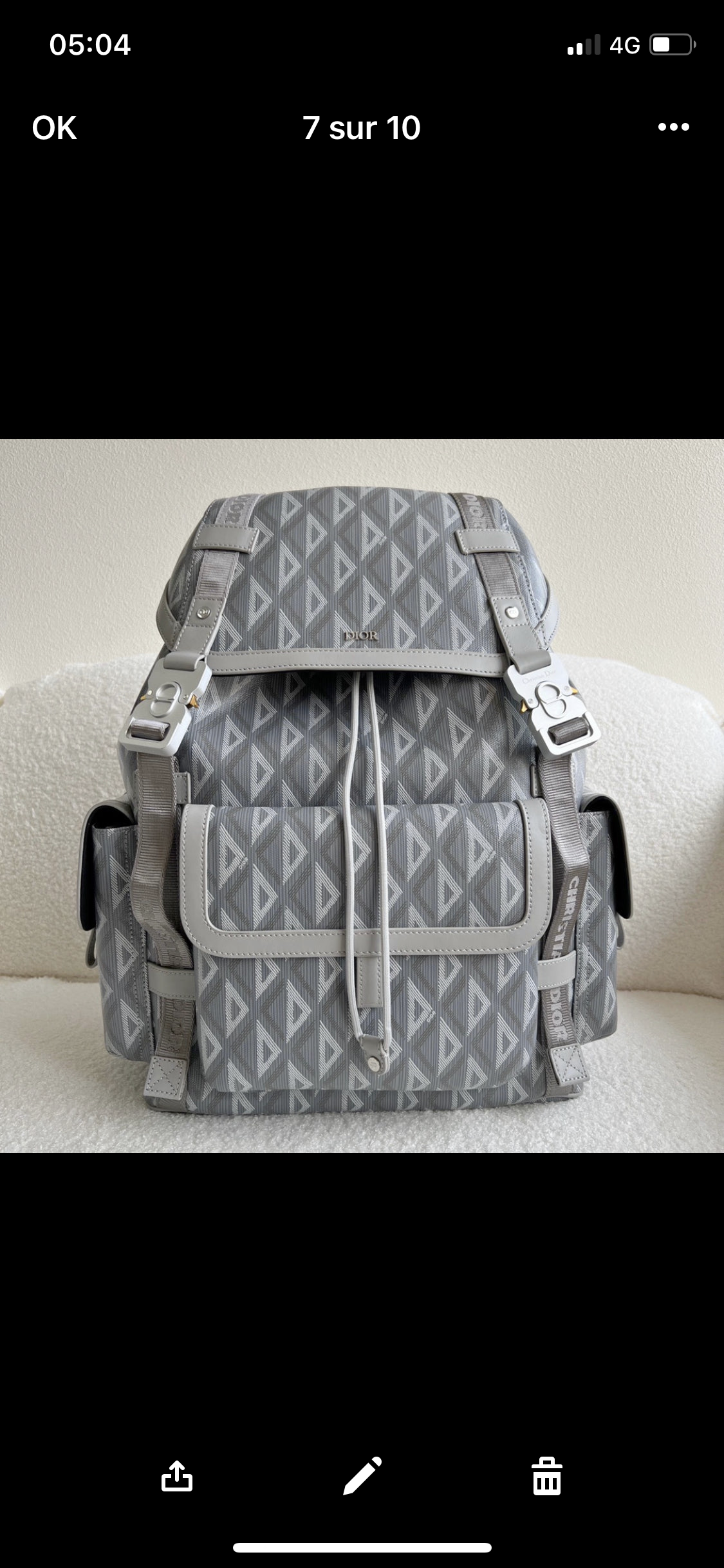 Sac À dos CD Gris facture