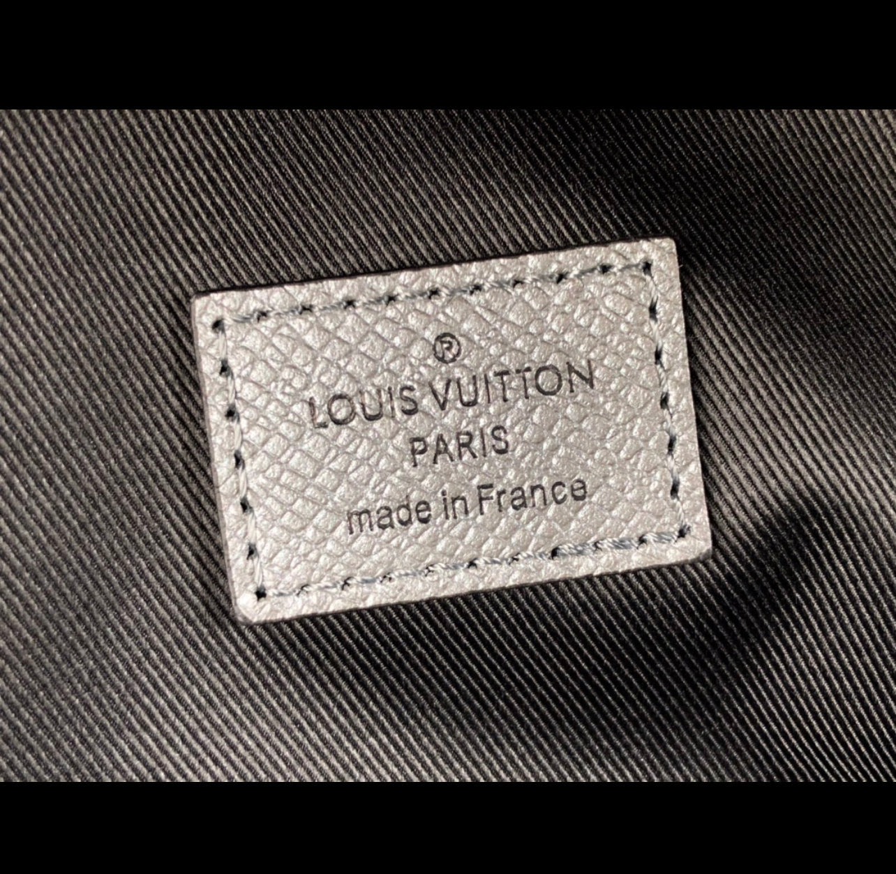 Sac à Dos Lv cuir Outdoor Grise facture