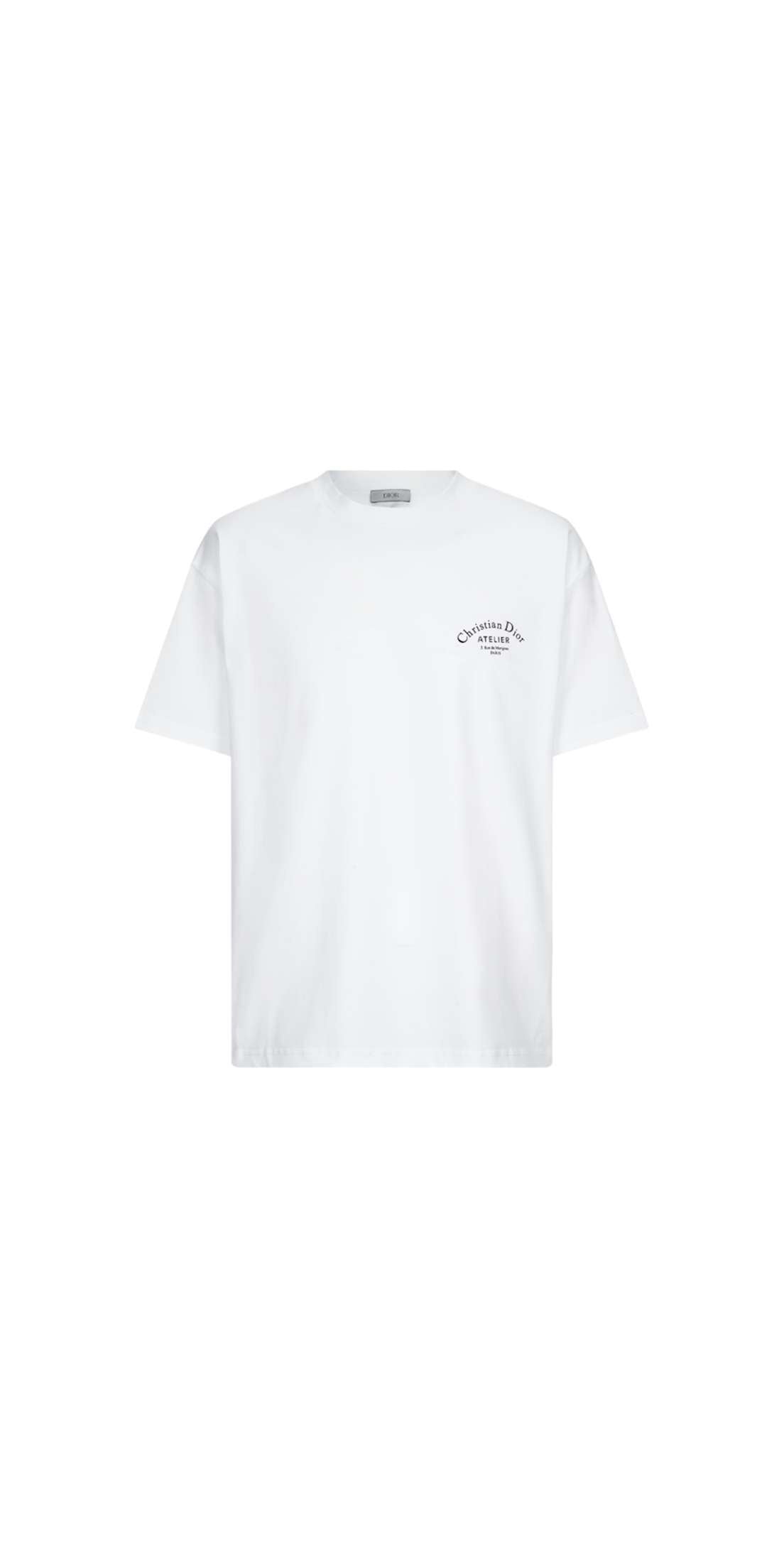 T shirt CD atelier blanc