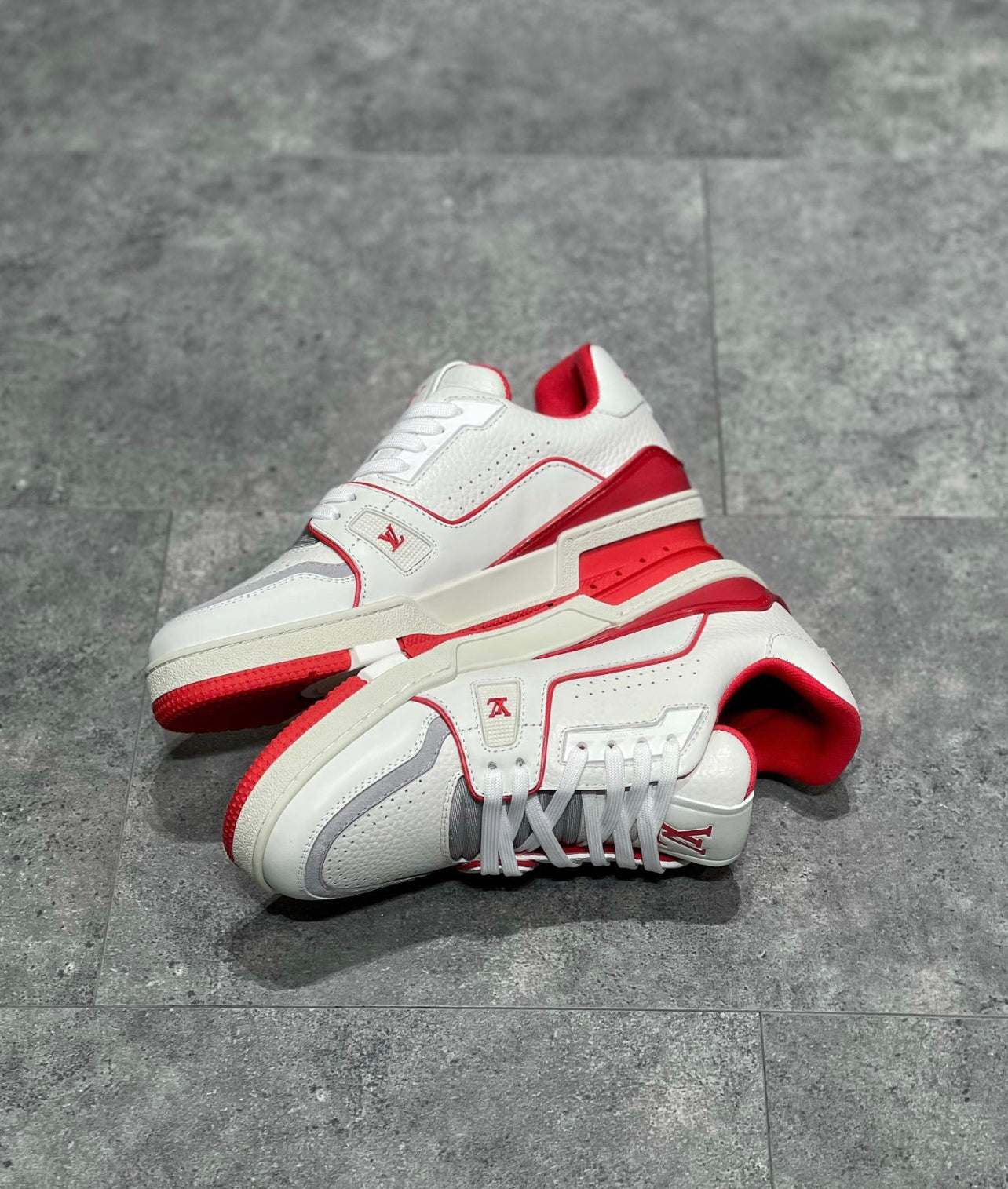 Sneakers Lv trainers rouge facture