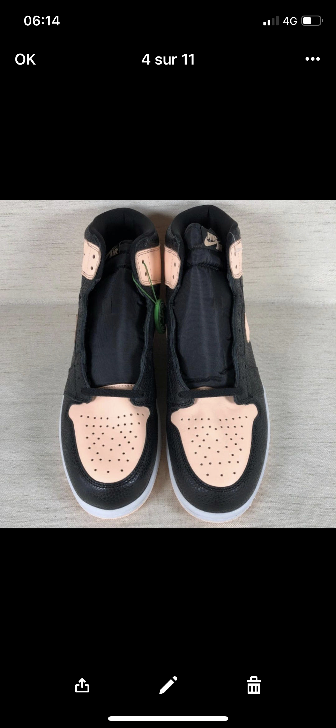 AJ Crimson Tint stock X Authentification 1:1 ✔️ facture