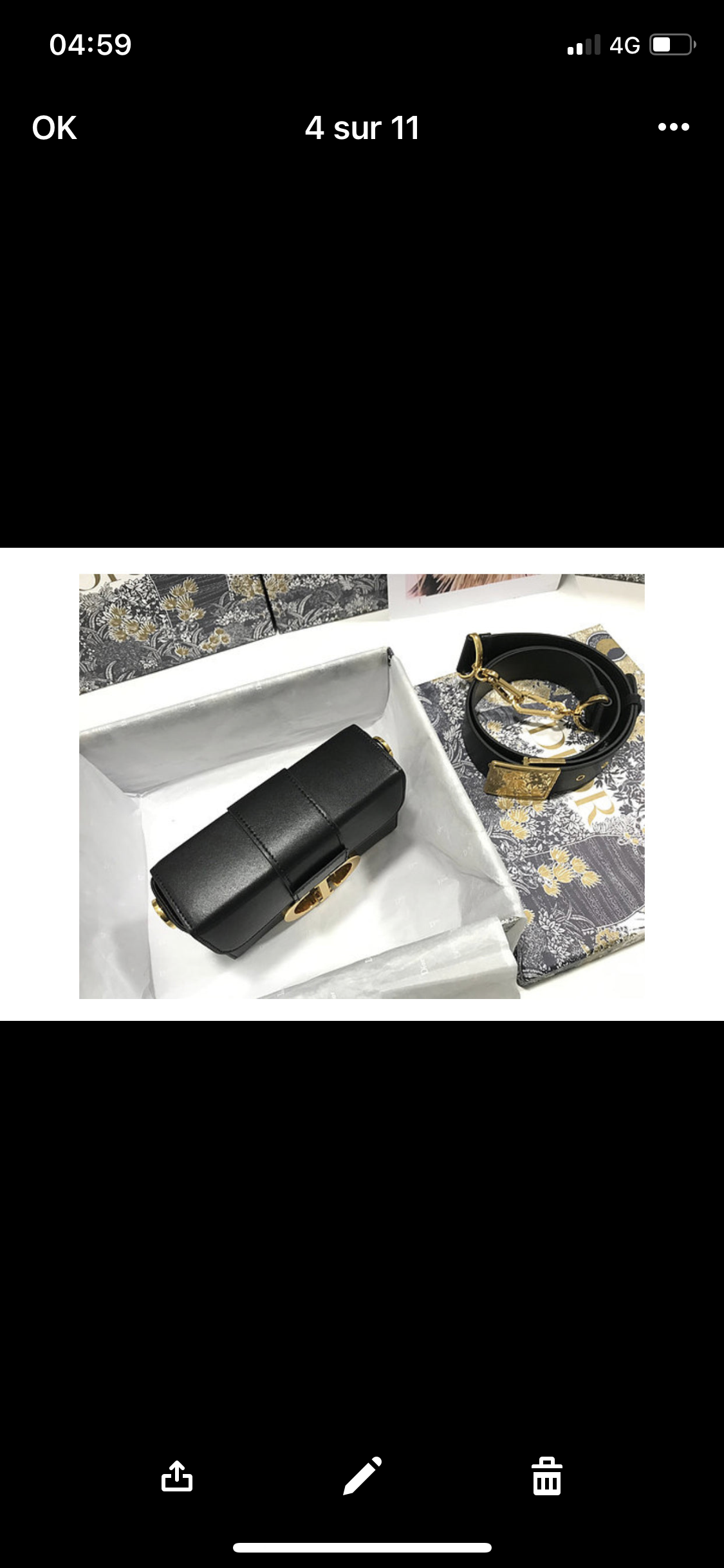 Sac Montaigne mini facture