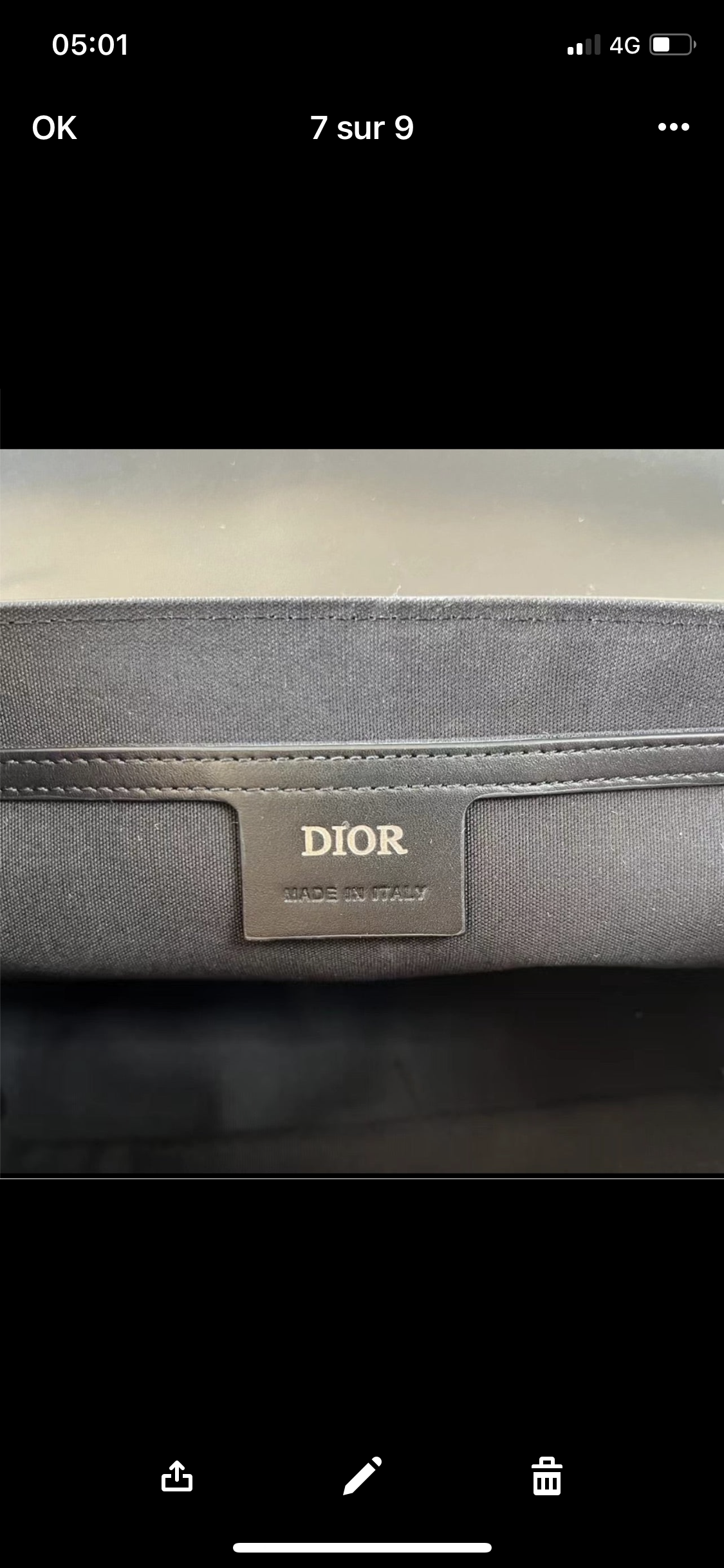 Sac Bandoulière CD Hit the Road noir facture