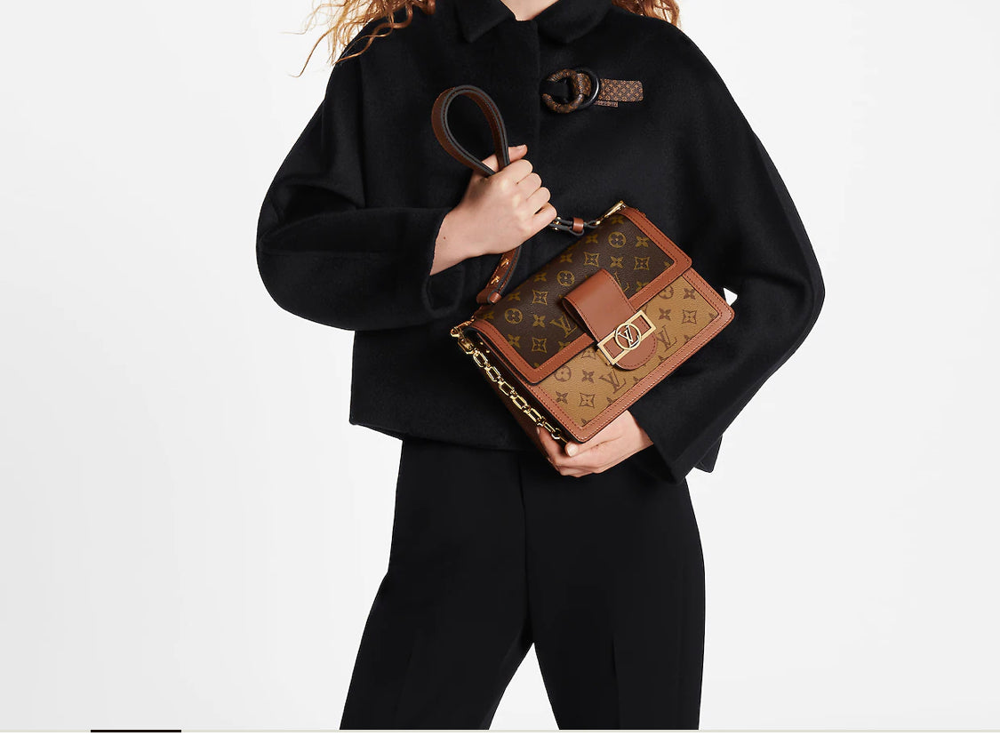 Dauphine MM invoice bag