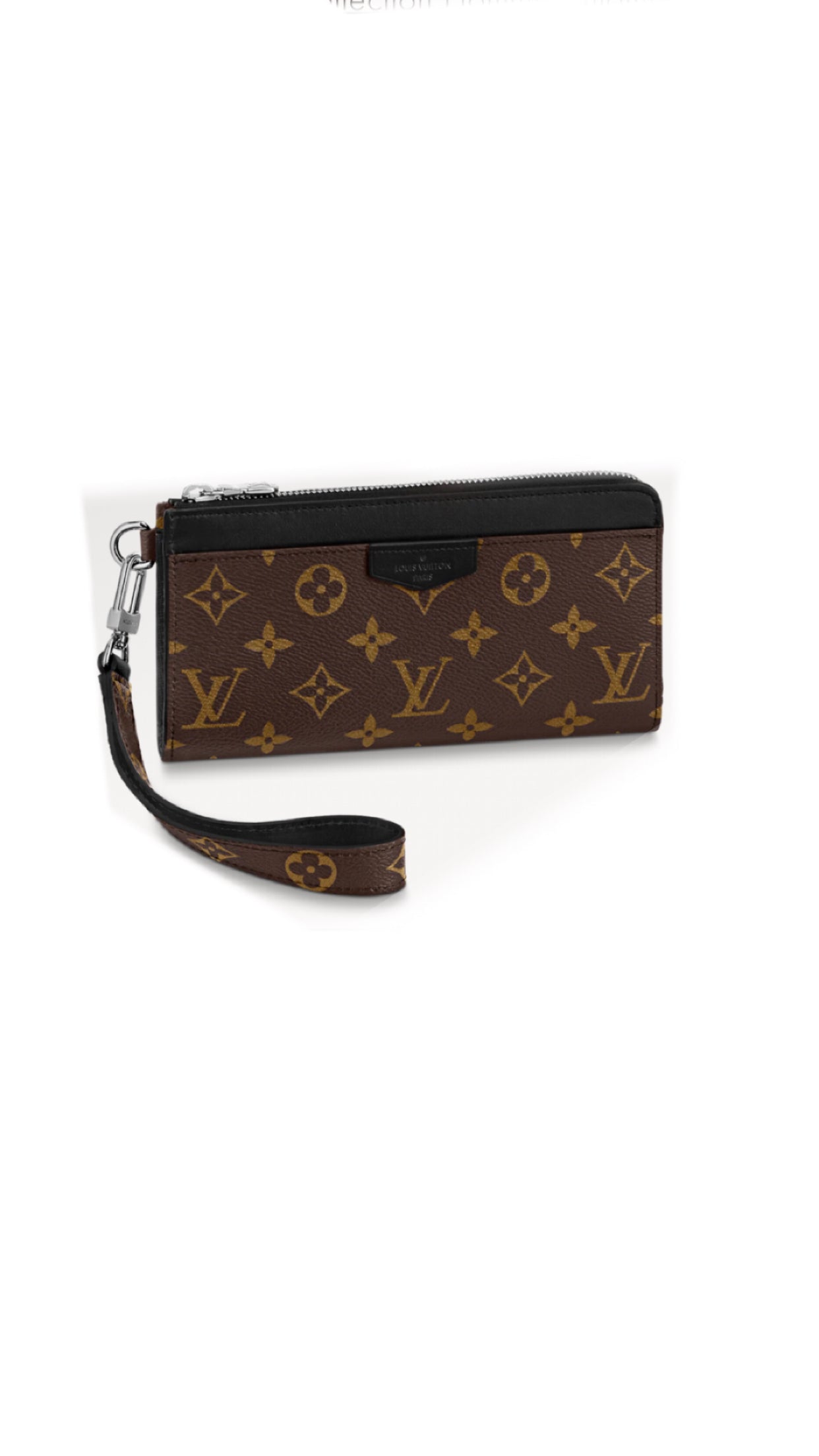 Lv zippy wristlet pouch