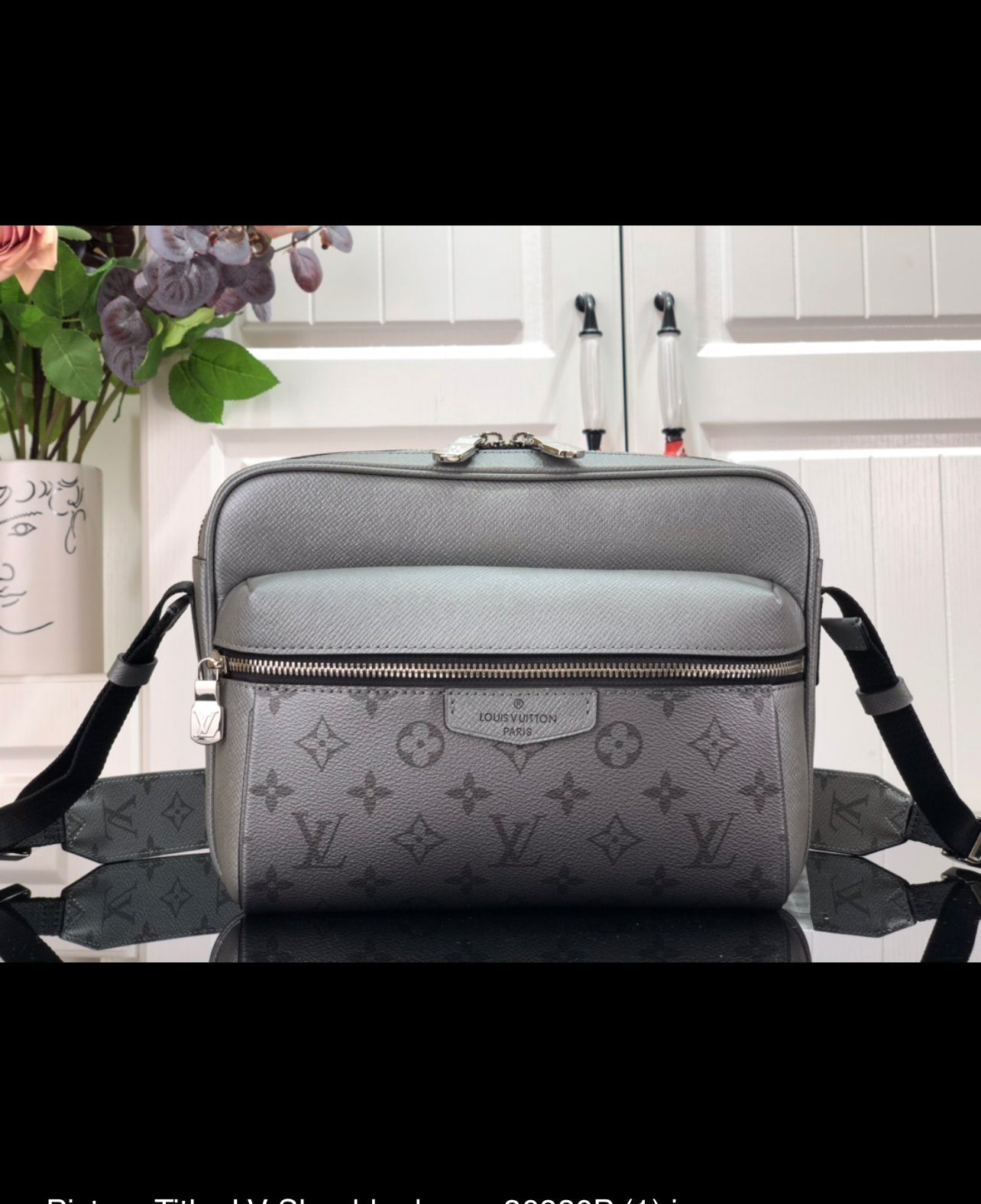 Lv Outdoor-Tasche graue Taigarama-Rechnung