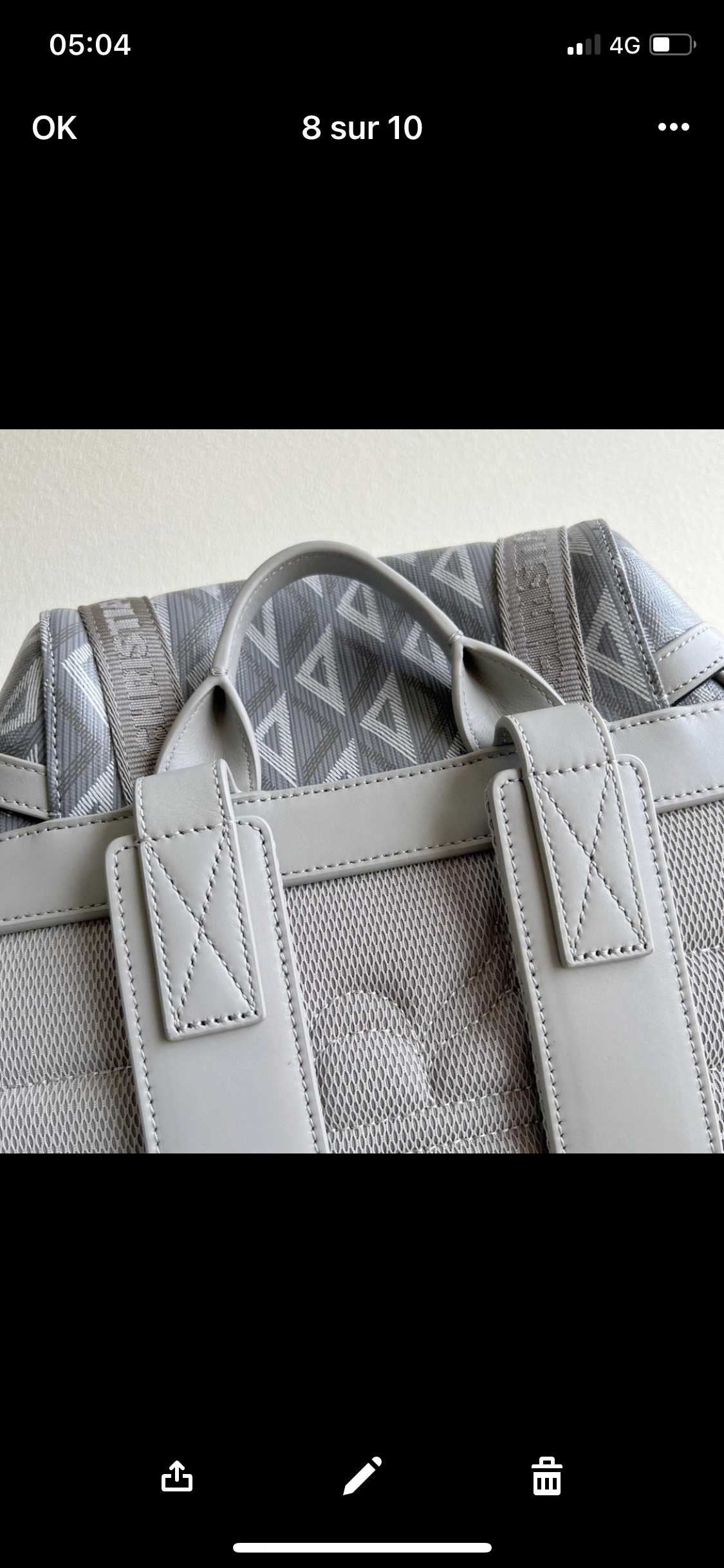 Sac À dos CD Gris facture