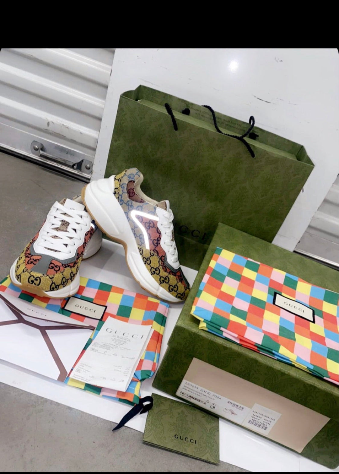 Sneakers Gg Rython facture