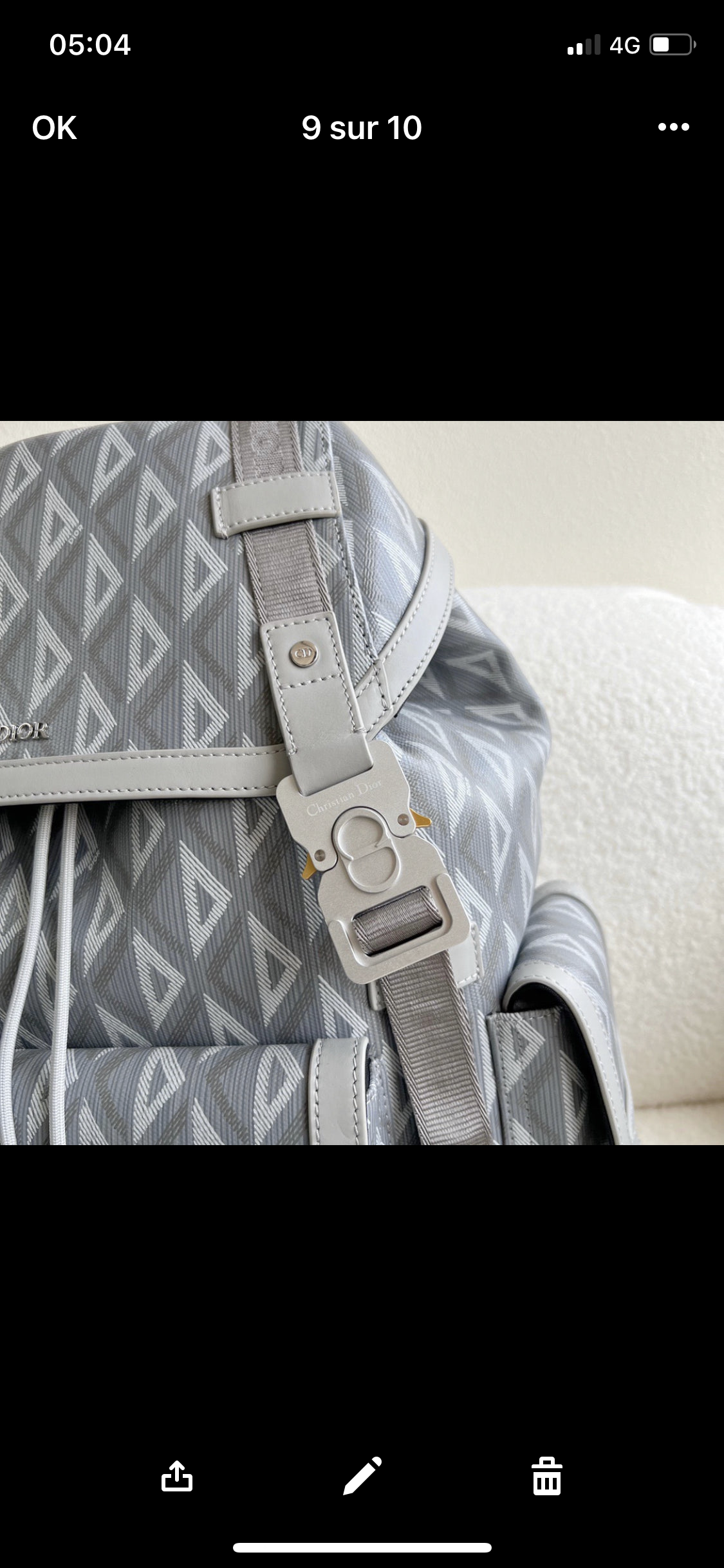Sac À dos CD Gris facture