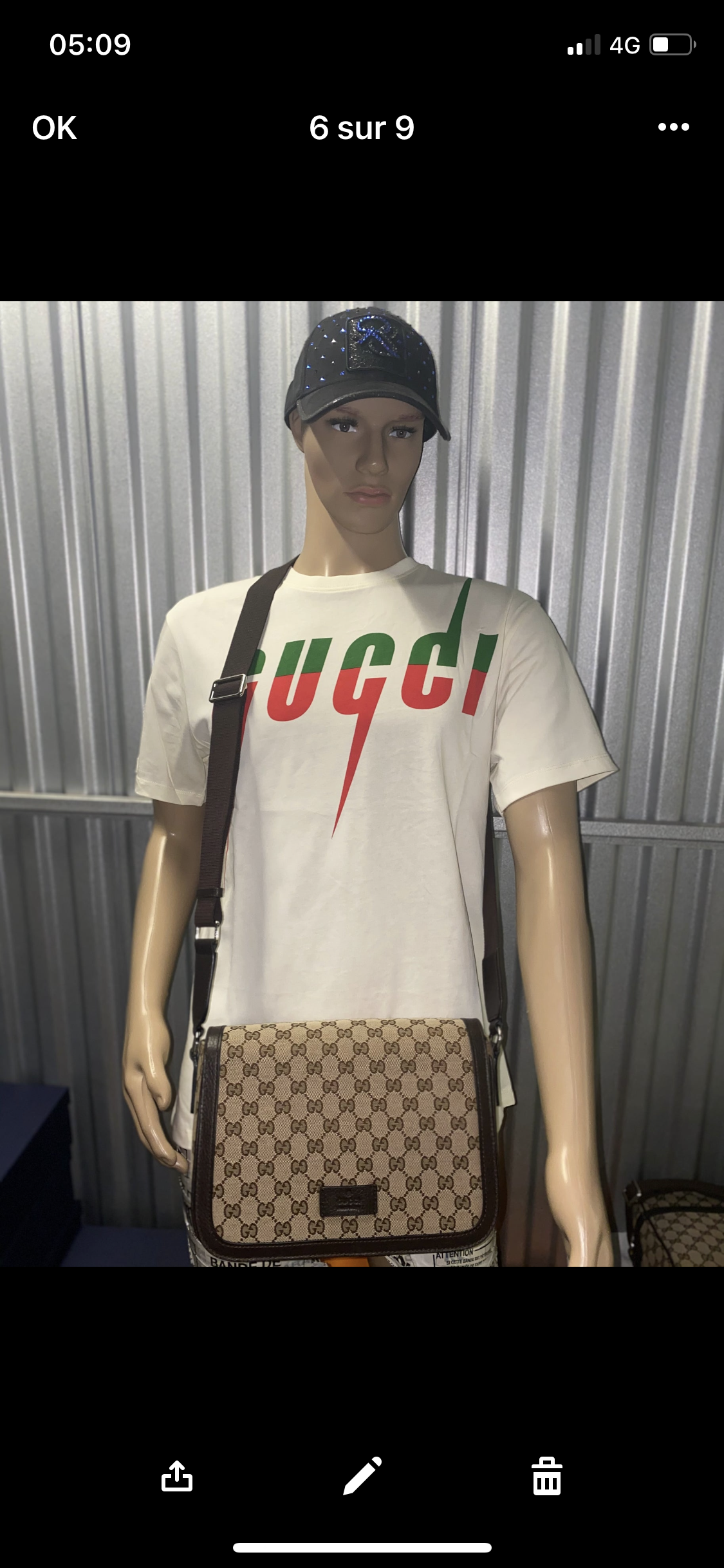 Gg bag old collection invoice