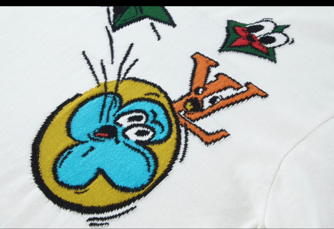 T shirt Lv blanc
