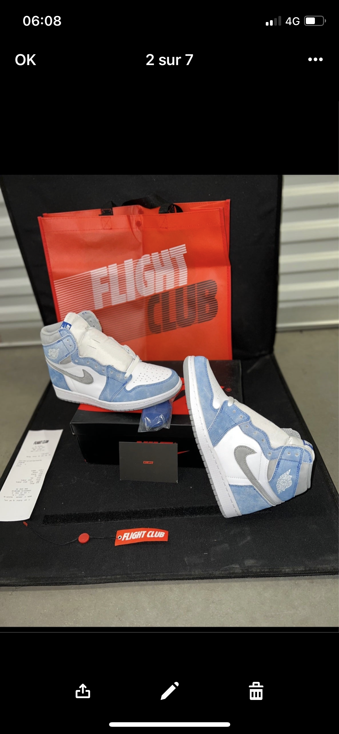 AJ Hyper Royal flight club 1:1 Authentication ✔️ Invoice