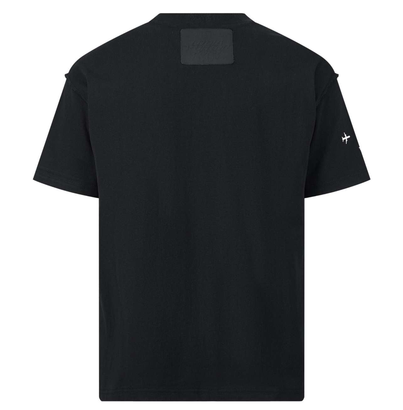 T shirt Lv aviateur noir